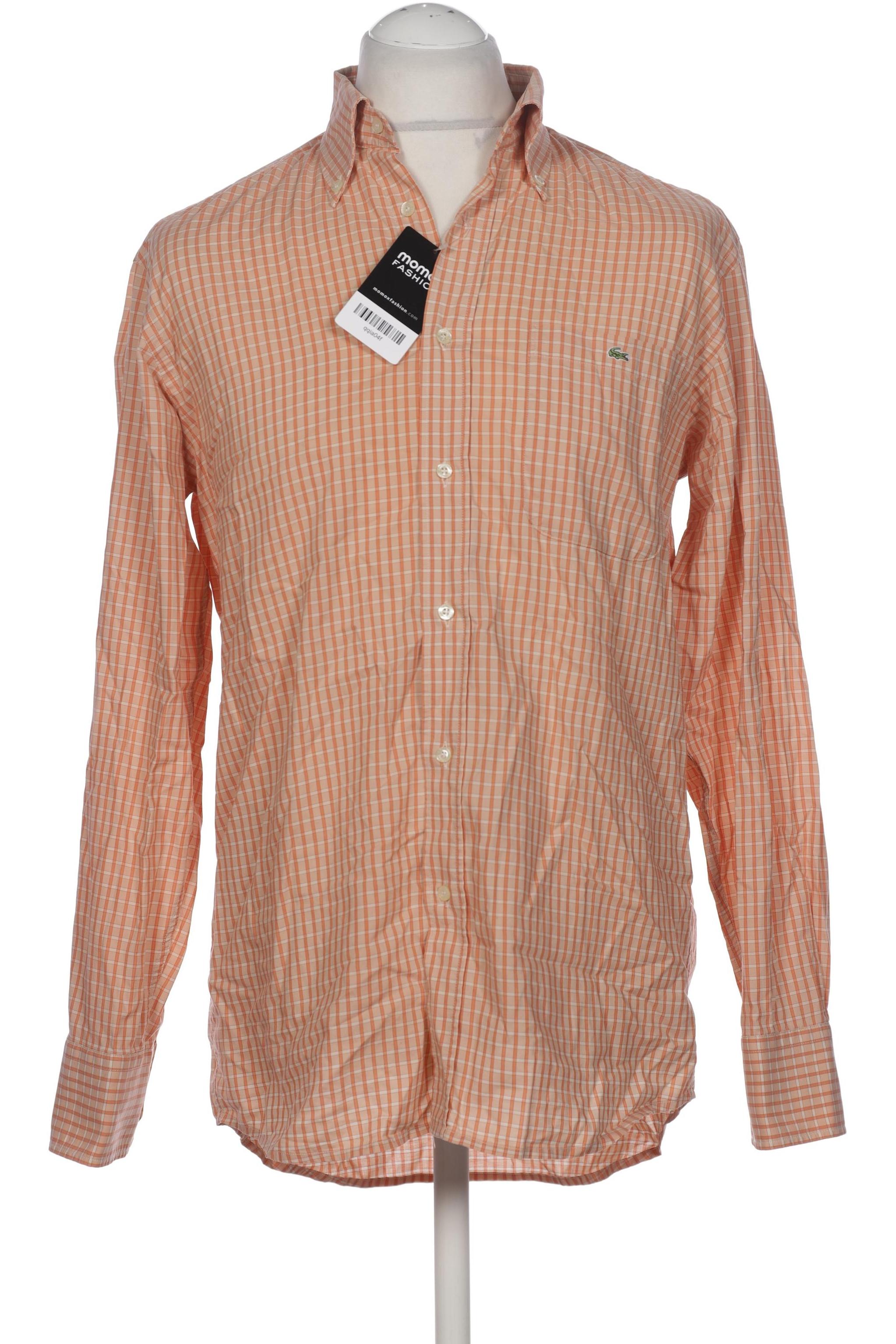 

Lacoste Herren Hemd, orange, Gr. 50