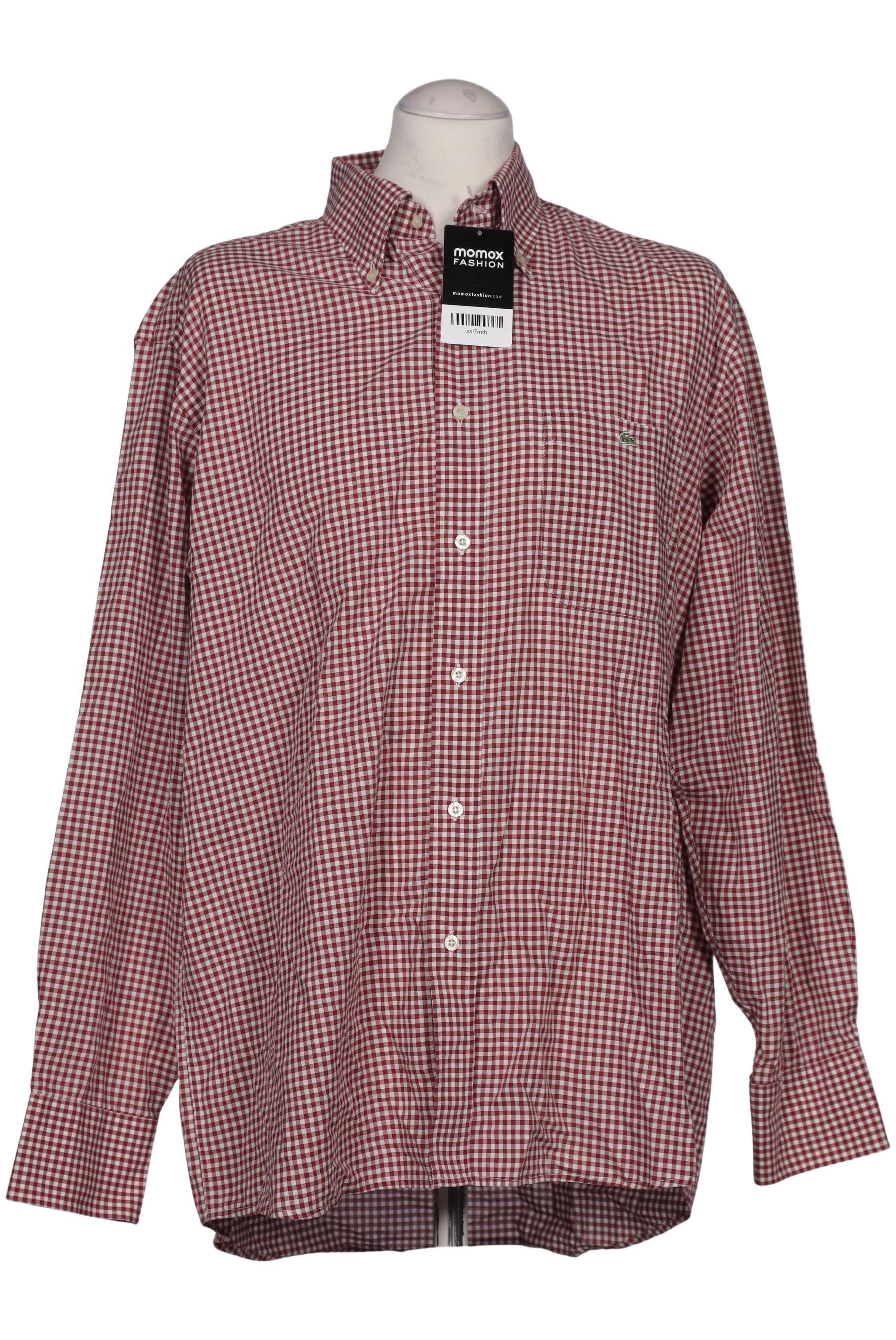 

Lacoste Herren Hemd, bordeaux, Gr. 54