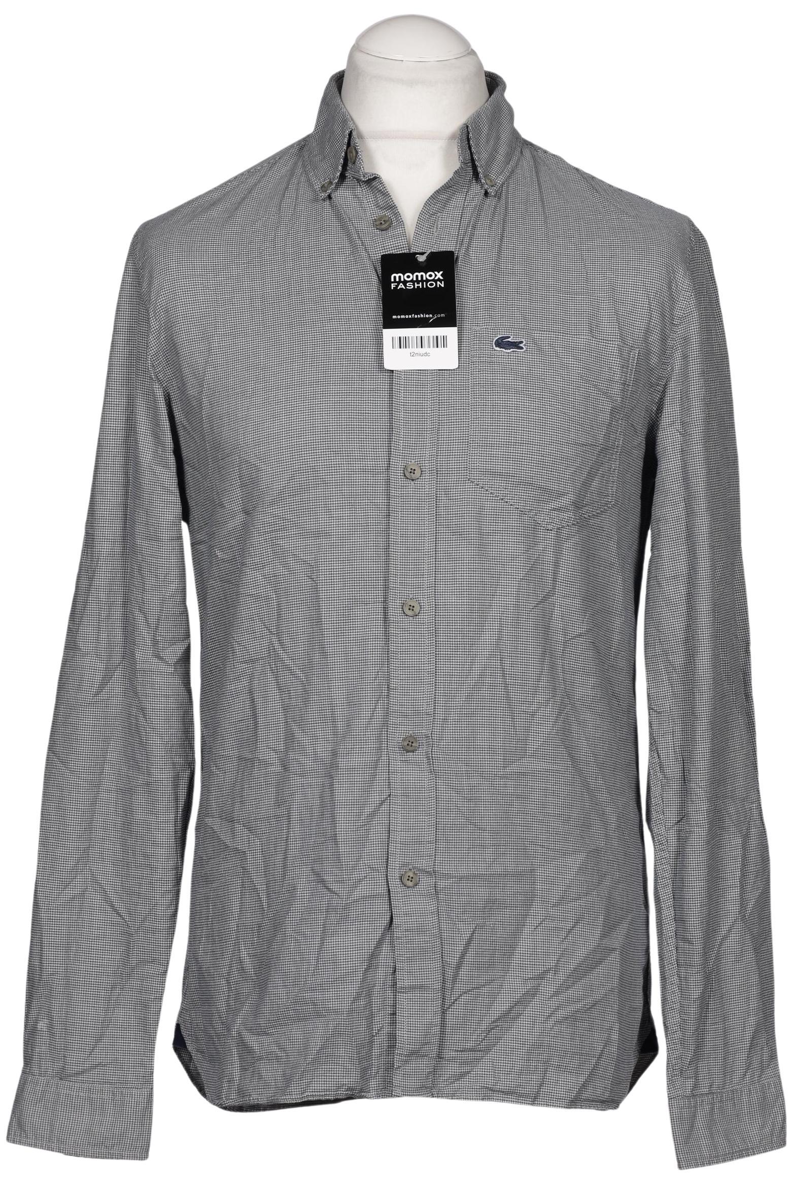 

Lacoste Herren Hemd, grau, Gr. 48