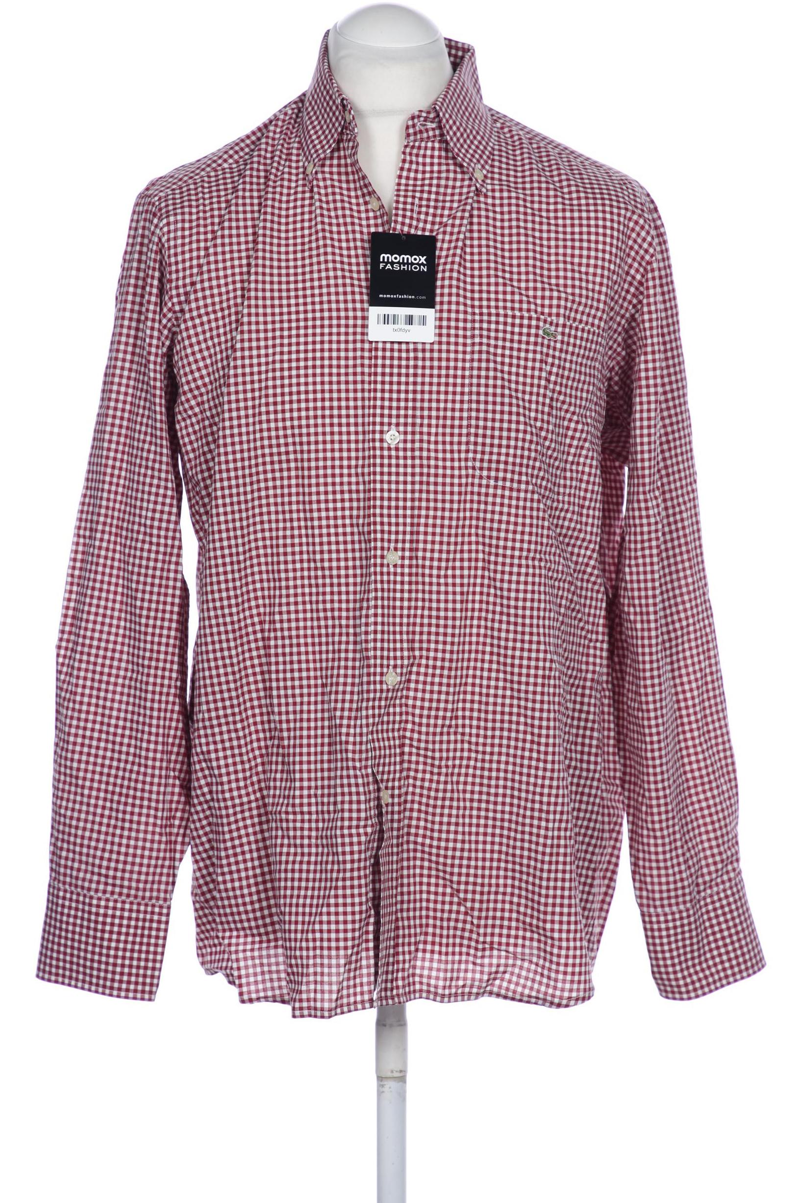 

Lacoste Herren Hemd, bordeaux