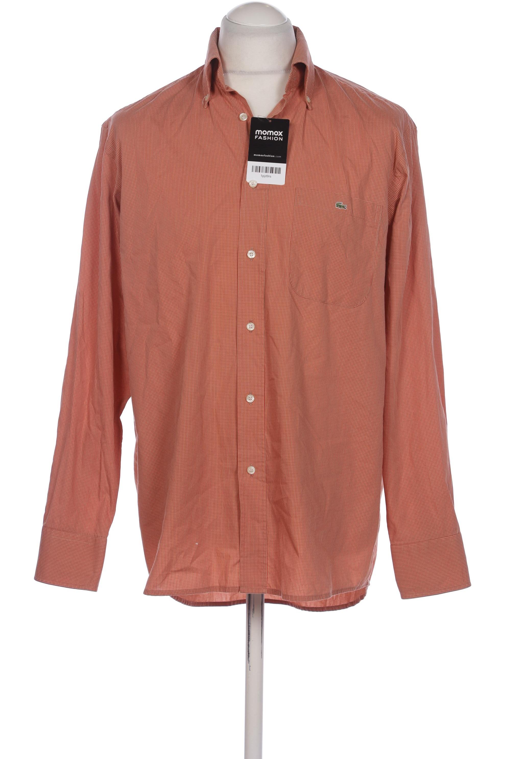 

Lacoste Herren Hemd, orange, Gr. 52
