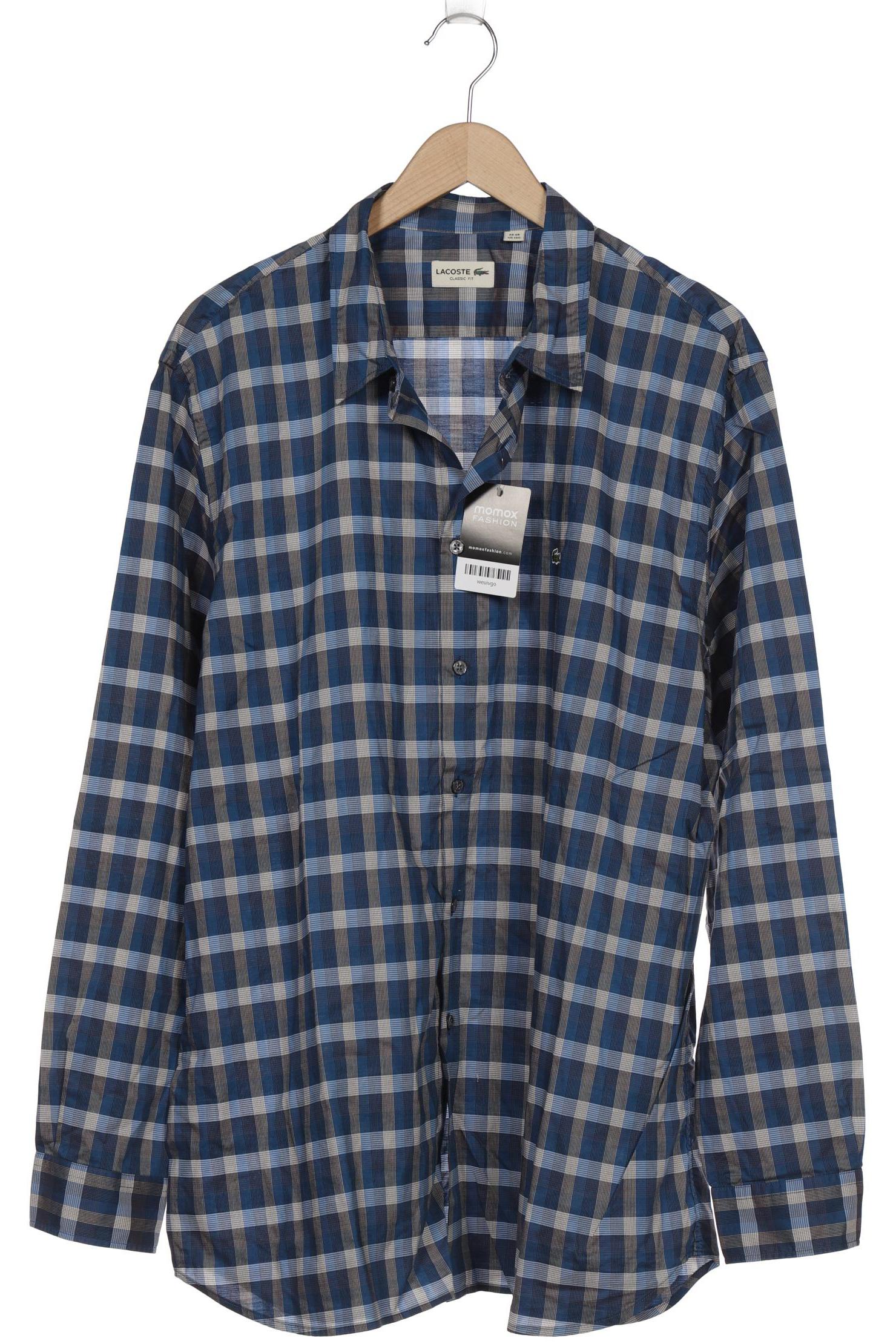 

Lacoste Herren Hemd, marineblau, Gr. 58