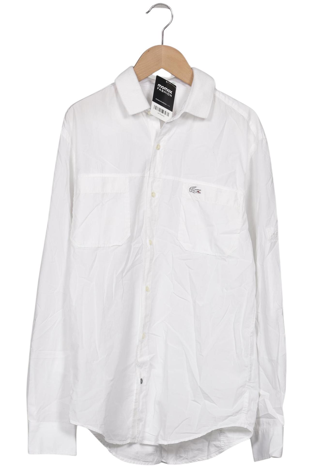 

Lacoste Herren Hemd, weiß, Gr. 46