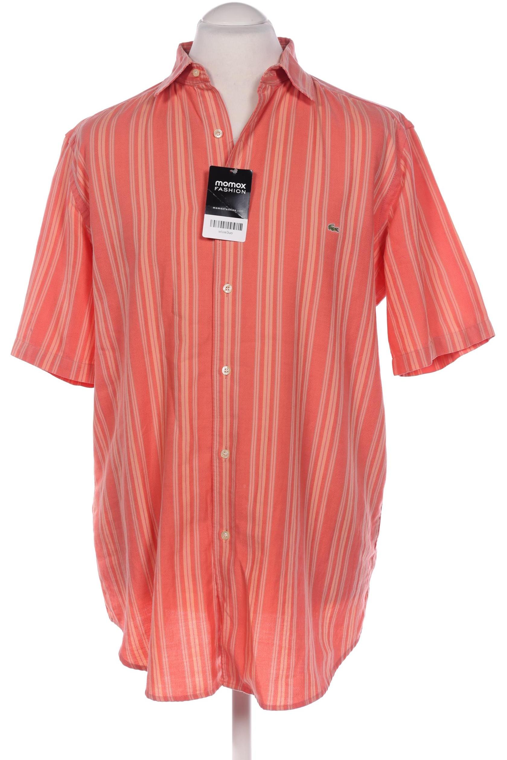 

Lacoste Herren Hemd, orange, Gr. 52