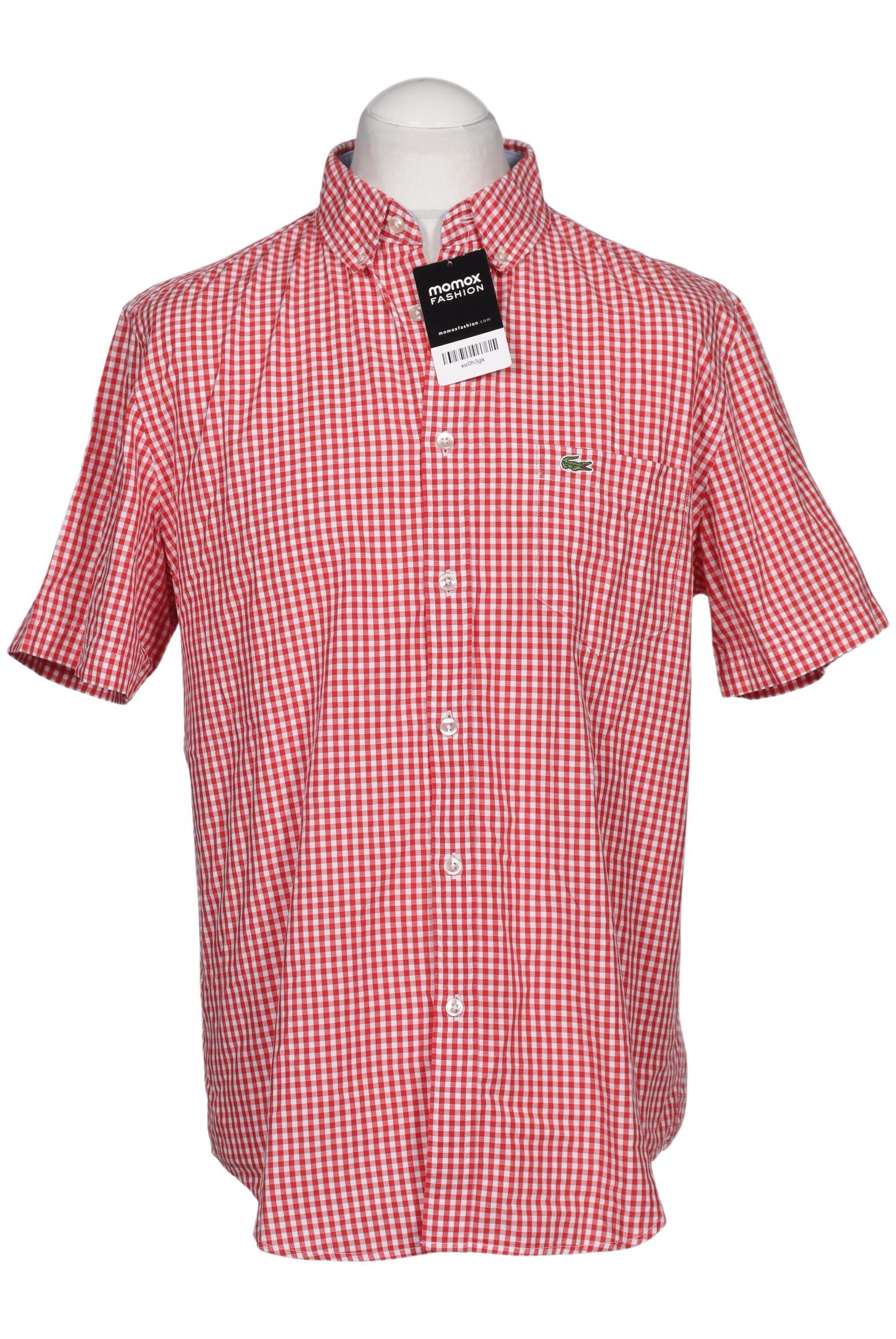 

Lacoste Herren Hemd, rot, Gr. 52