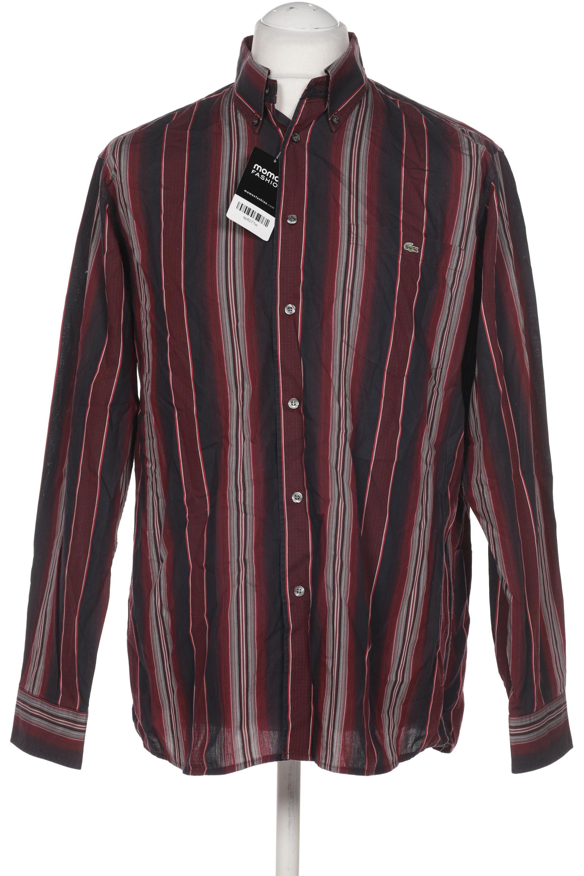 

Lacoste Herren Hemd, bordeaux, Gr. 52