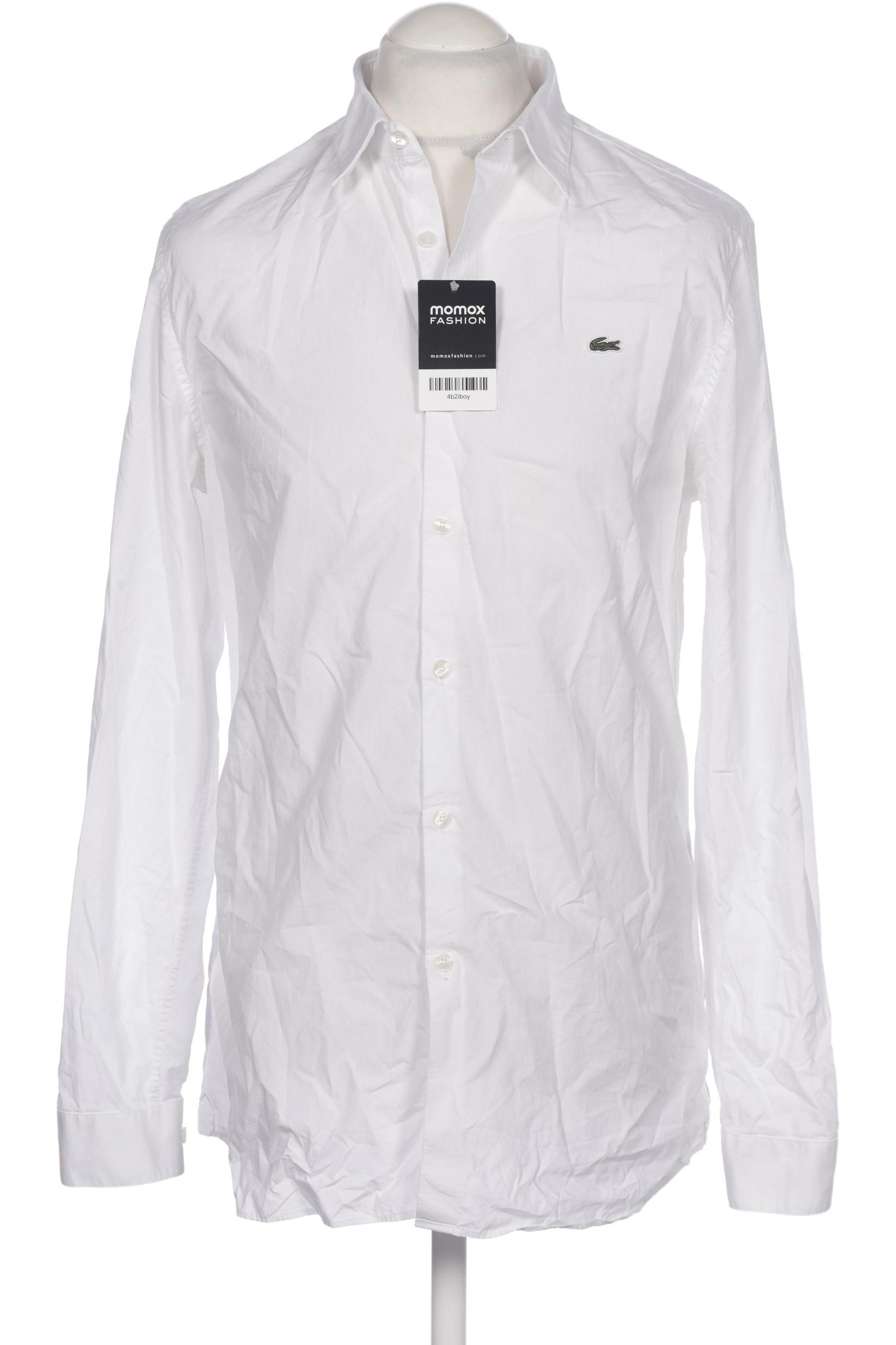 

Lacoste Herren Hemd, weiß, Gr. 52