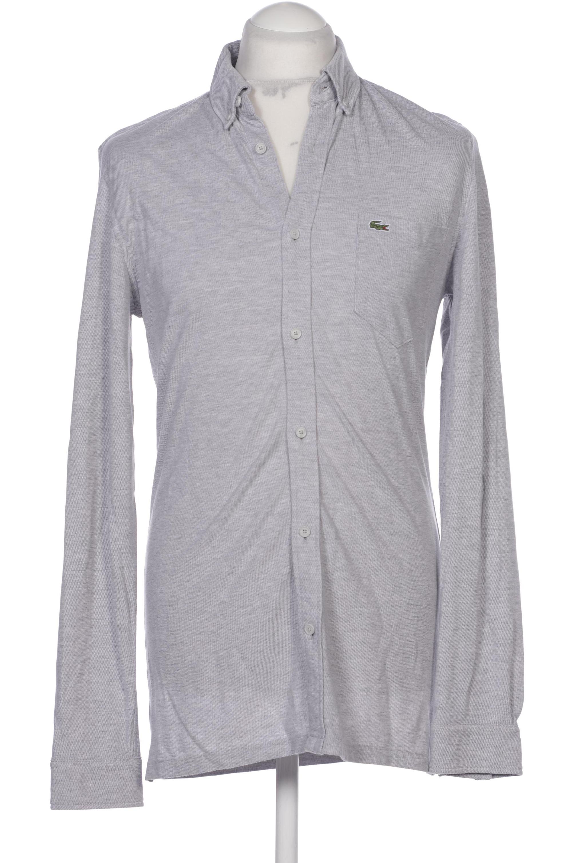 

Lacoste Herren Hemd, grau, Gr. 48