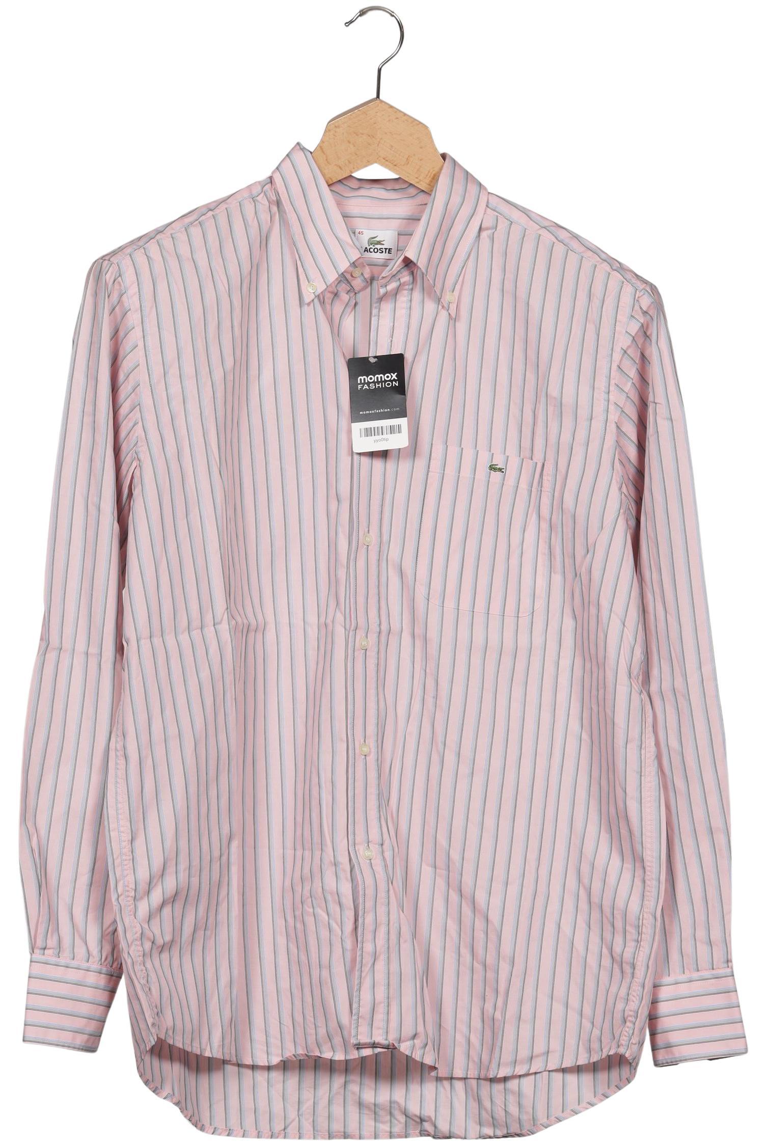 

Lacoste Herren Hemd, pink, Gr. 56