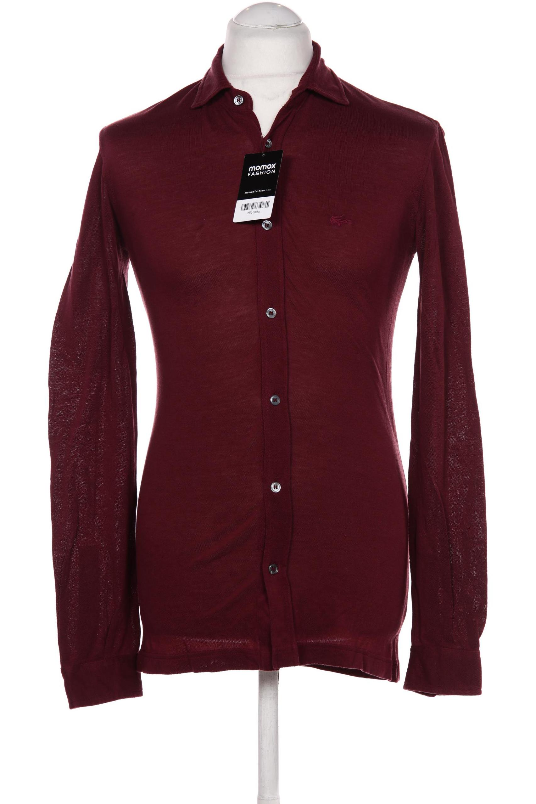

Lacoste Herren Hemd, bordeaux, Gr. 46
