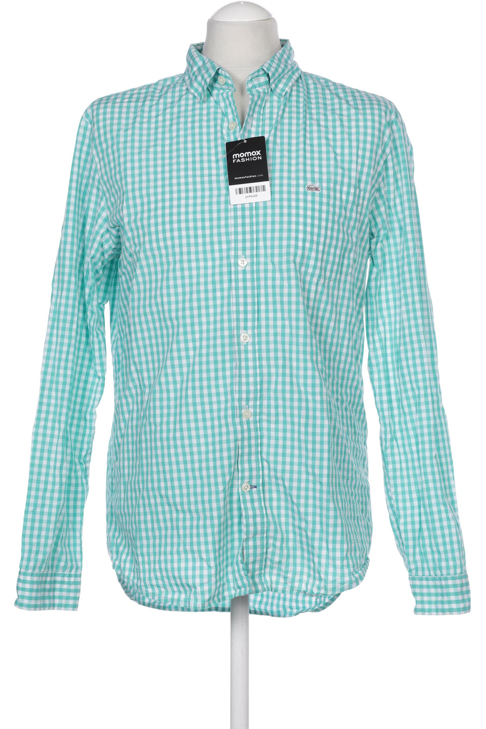 

Lacoste Herren Hemd, türkis, Gr. 50