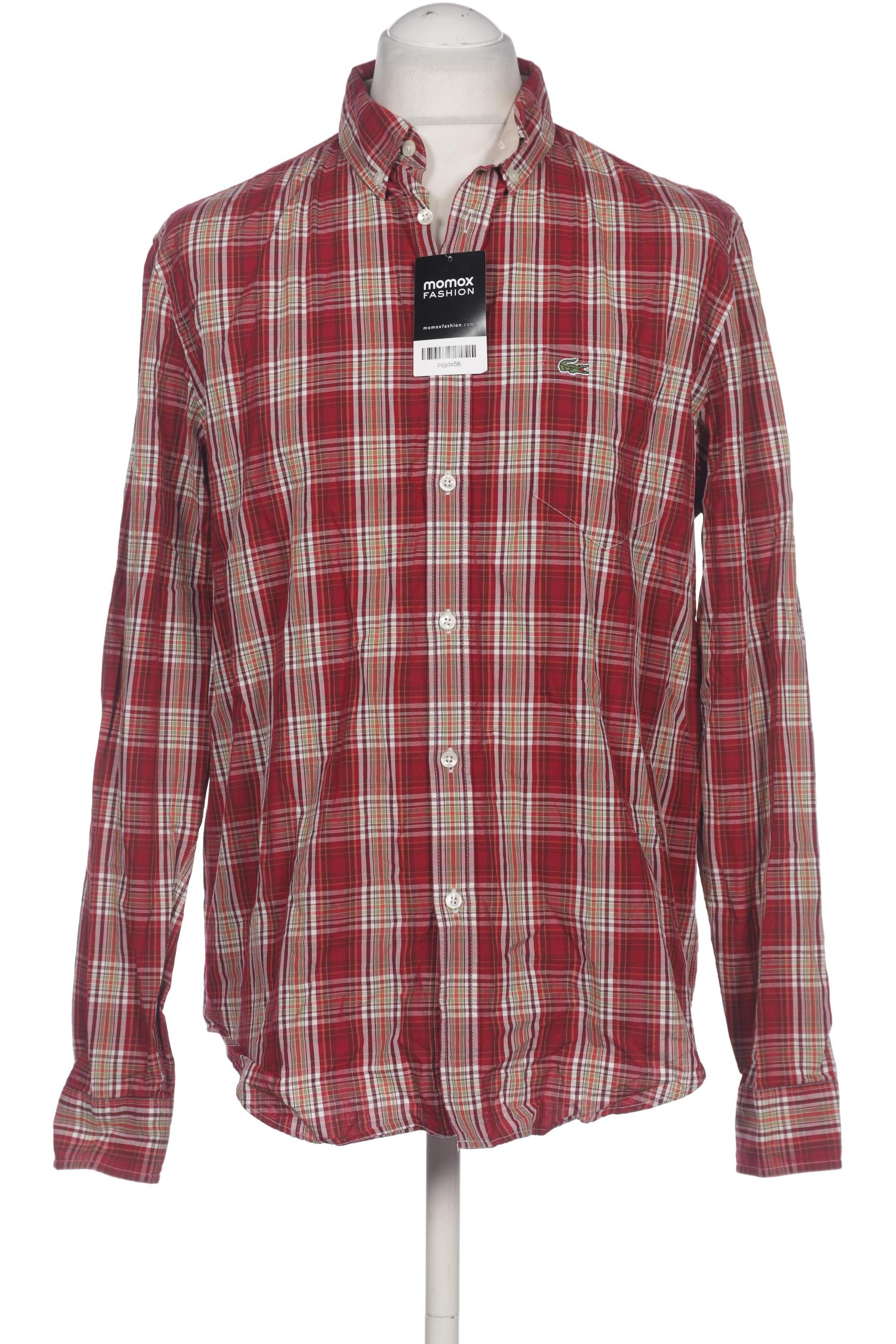 

Lacoste Herren Hemd, rot, Gr. 52