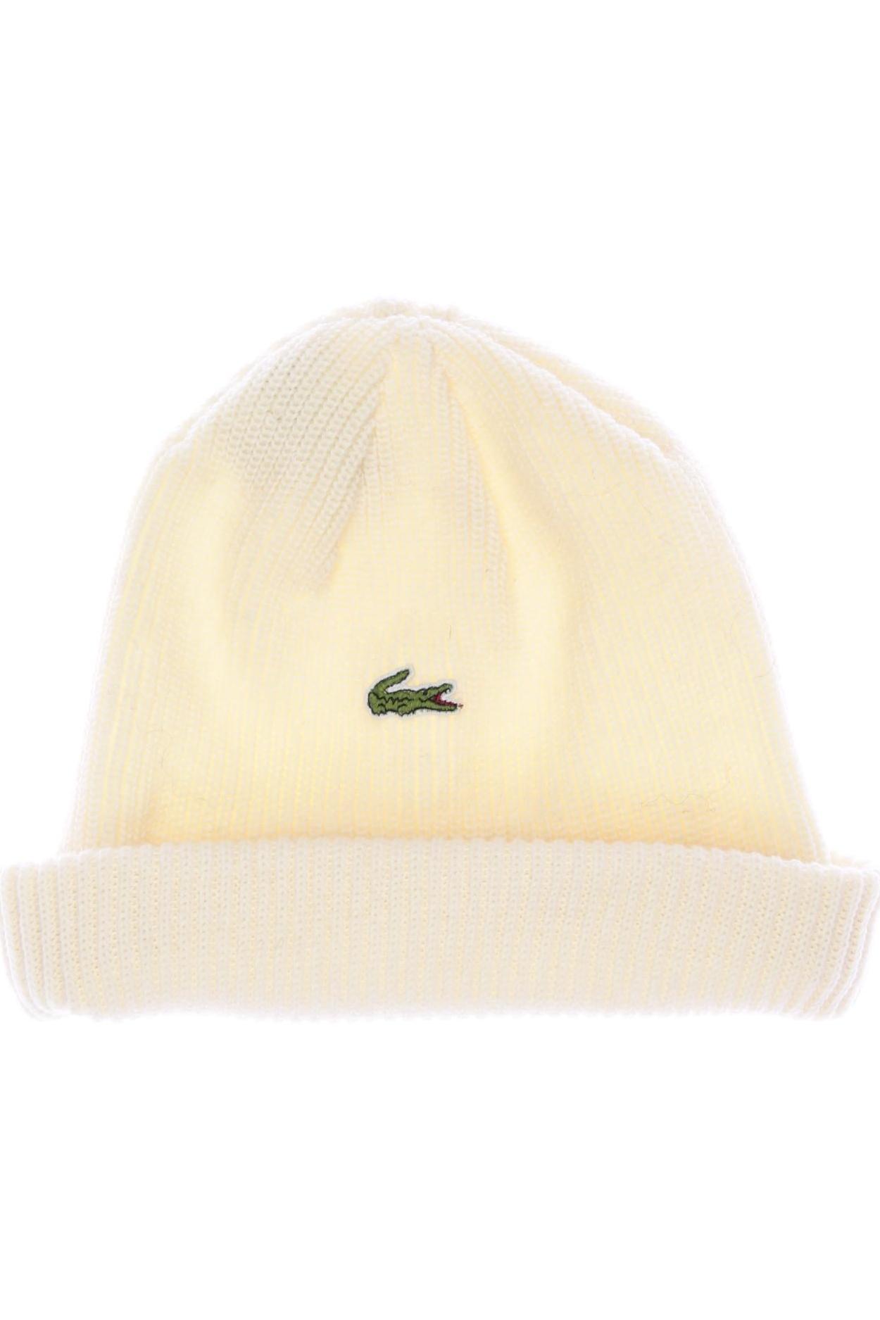 

Lacoste Herren Hut/Mütze, cremeweiß, Gr. uni