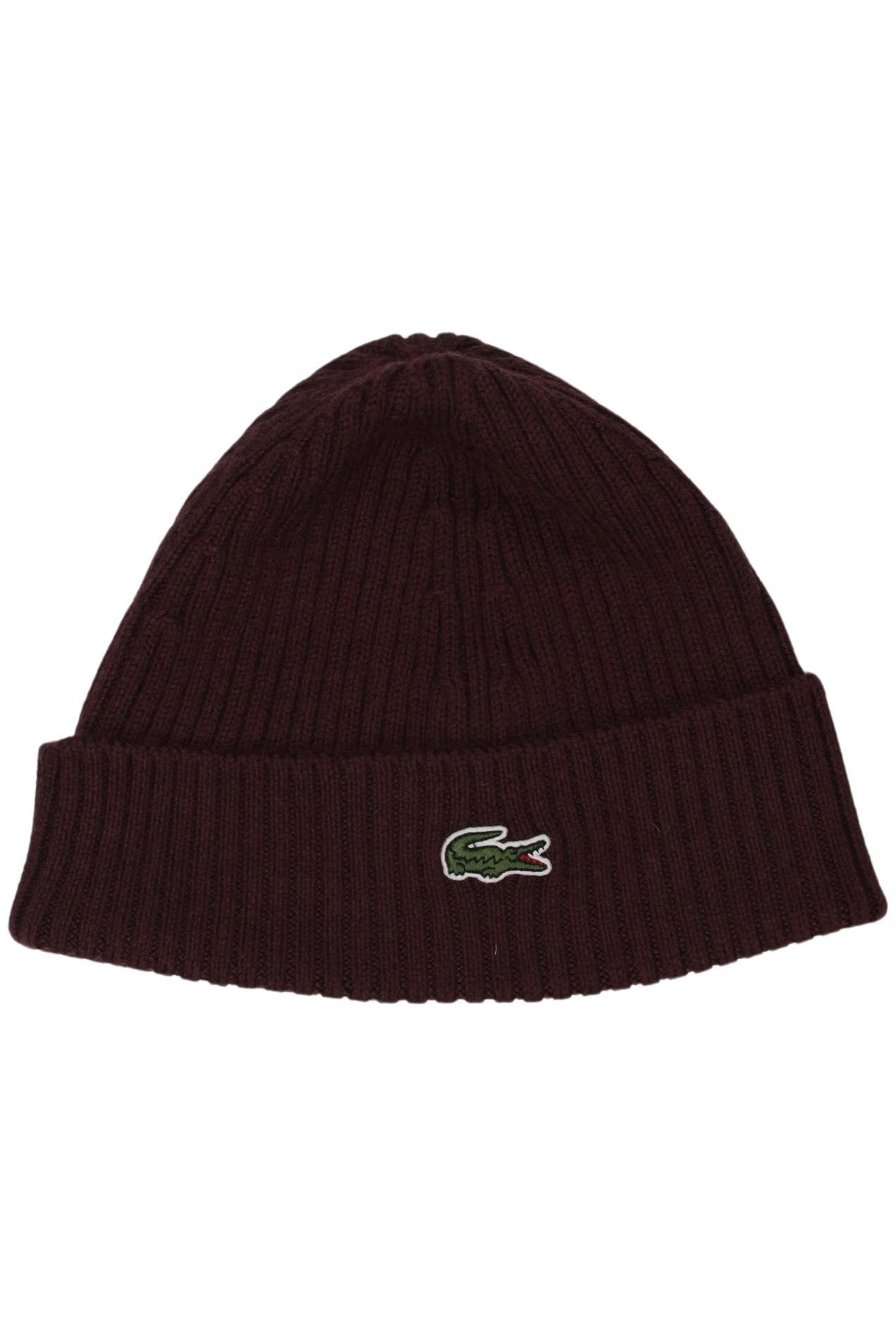 

Lacoste Herren Hut/Mütze, bordeaux, Gr. uni