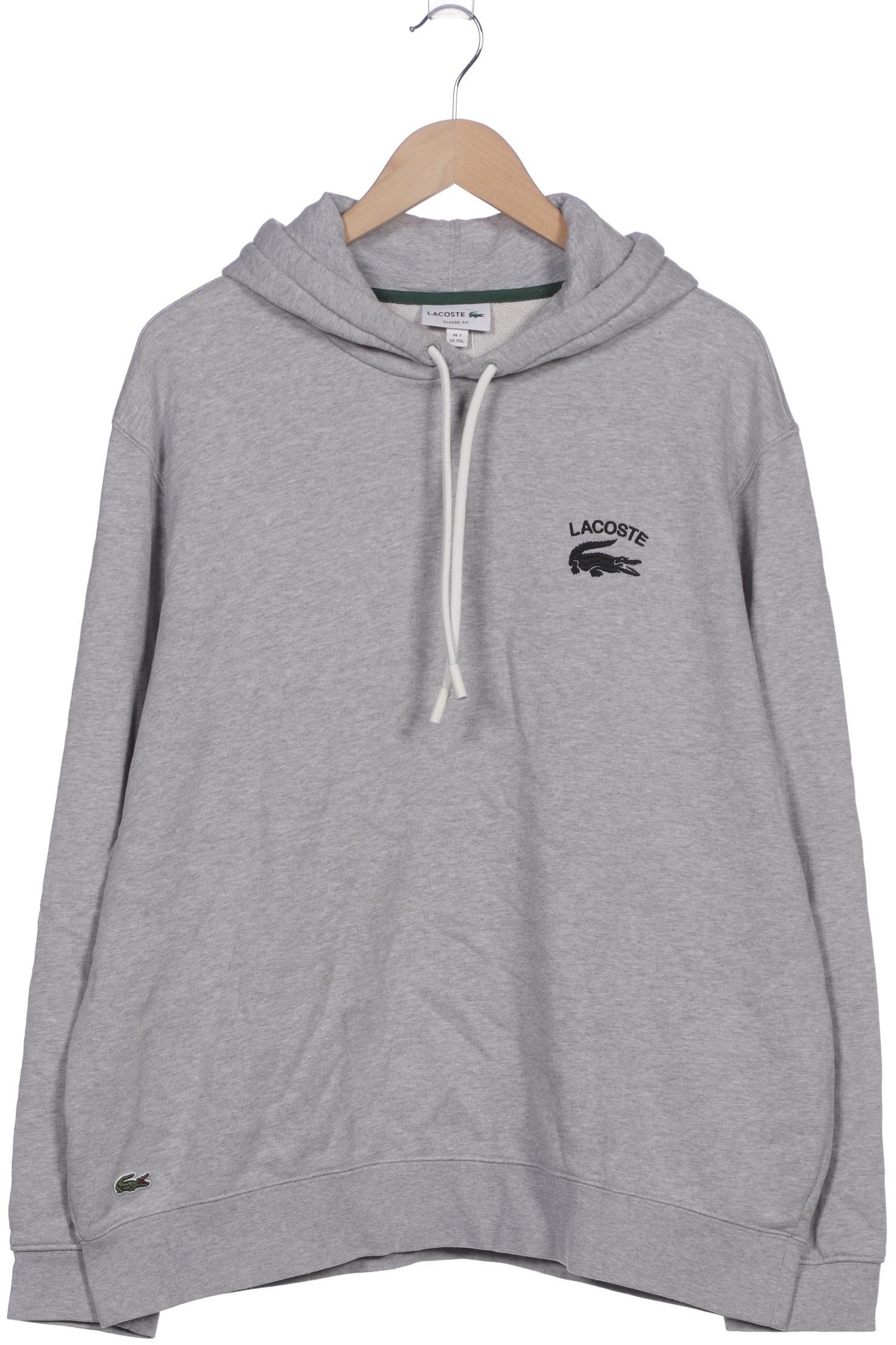 

Lacoste Herren Kapuzenpullover, grau, Gr. 56