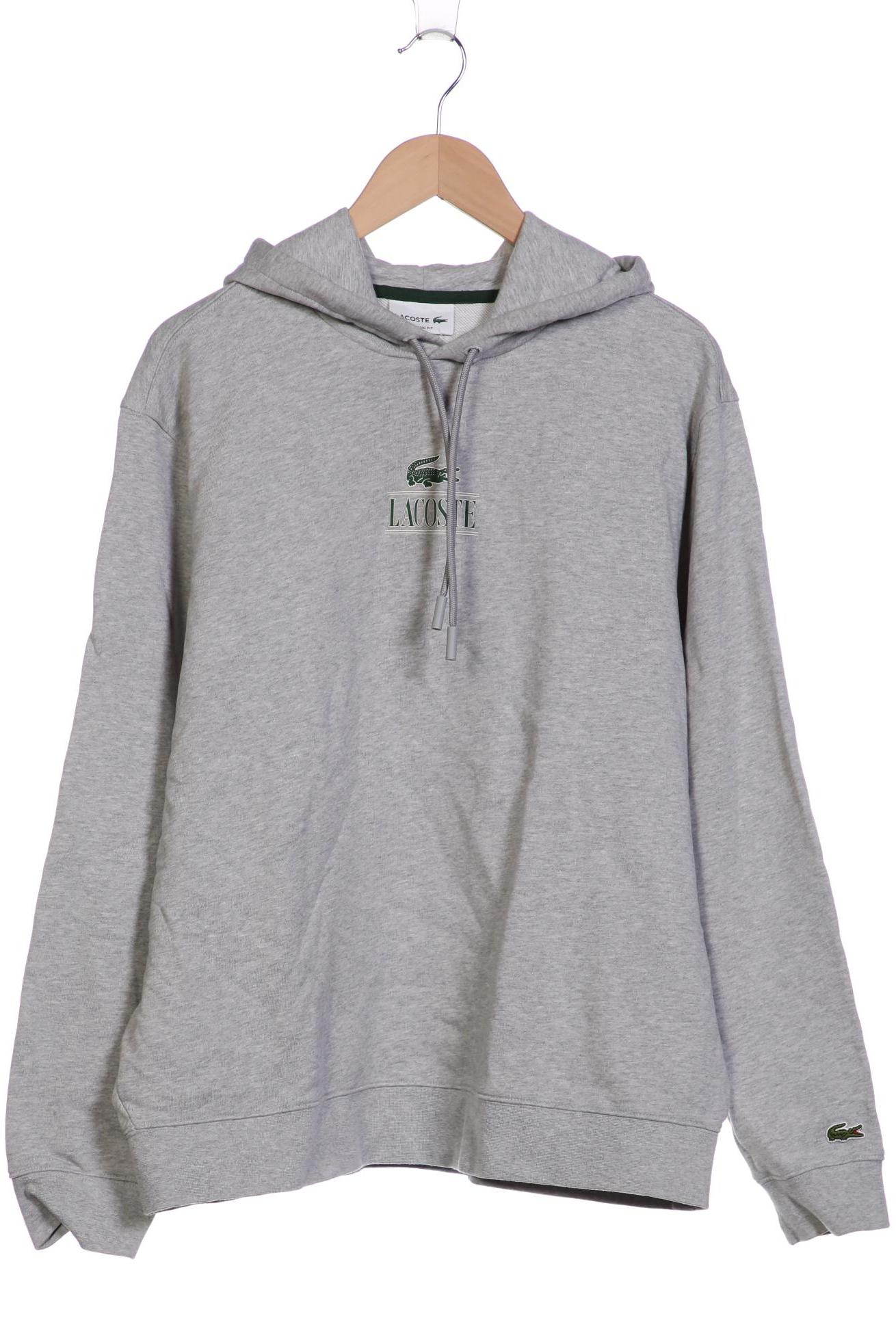 

Lacoste Herren Kapuzenpullover, grau, Gr. 56