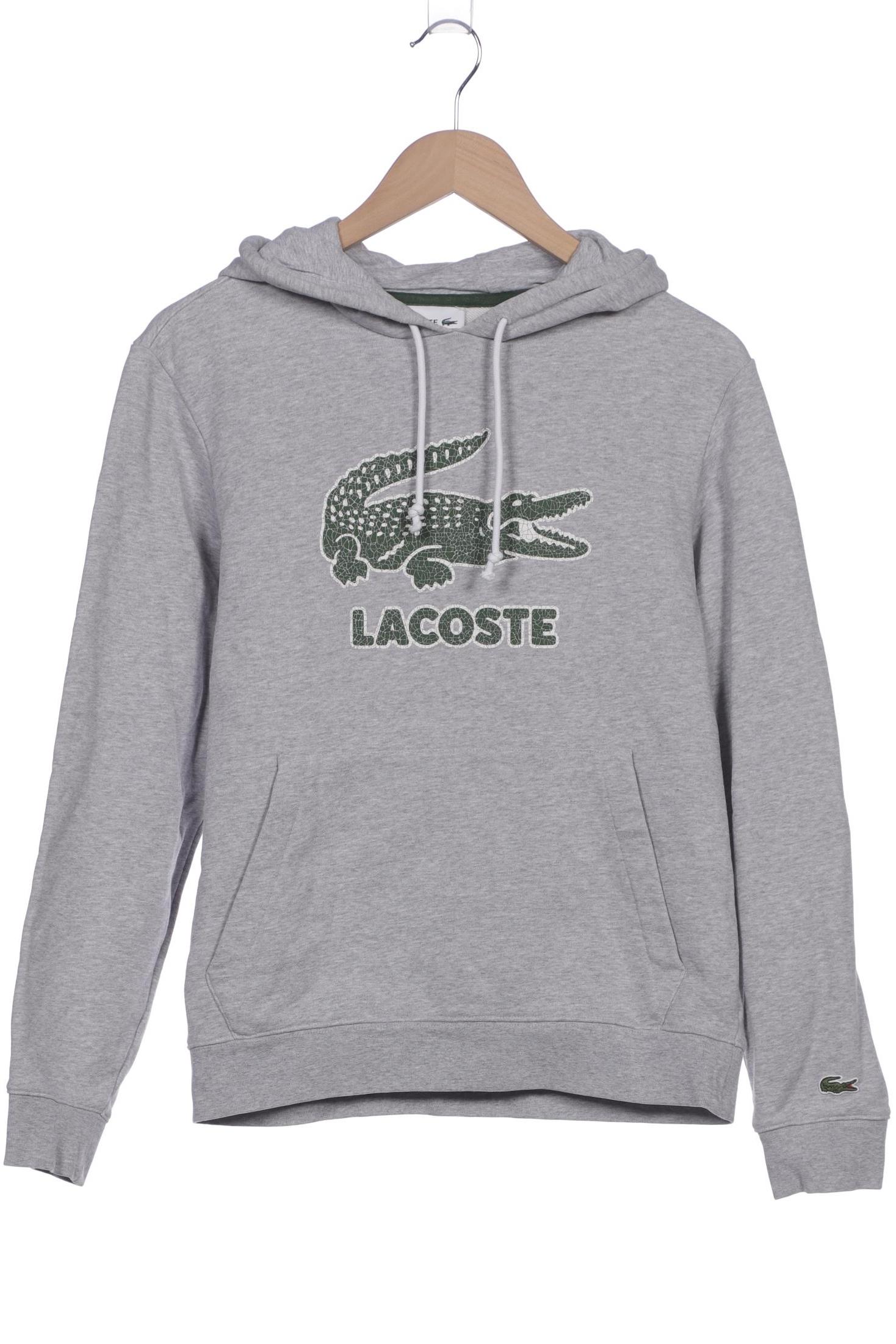 

Lacoste Herren Kapuzenpullover, grau, Gr. 46
