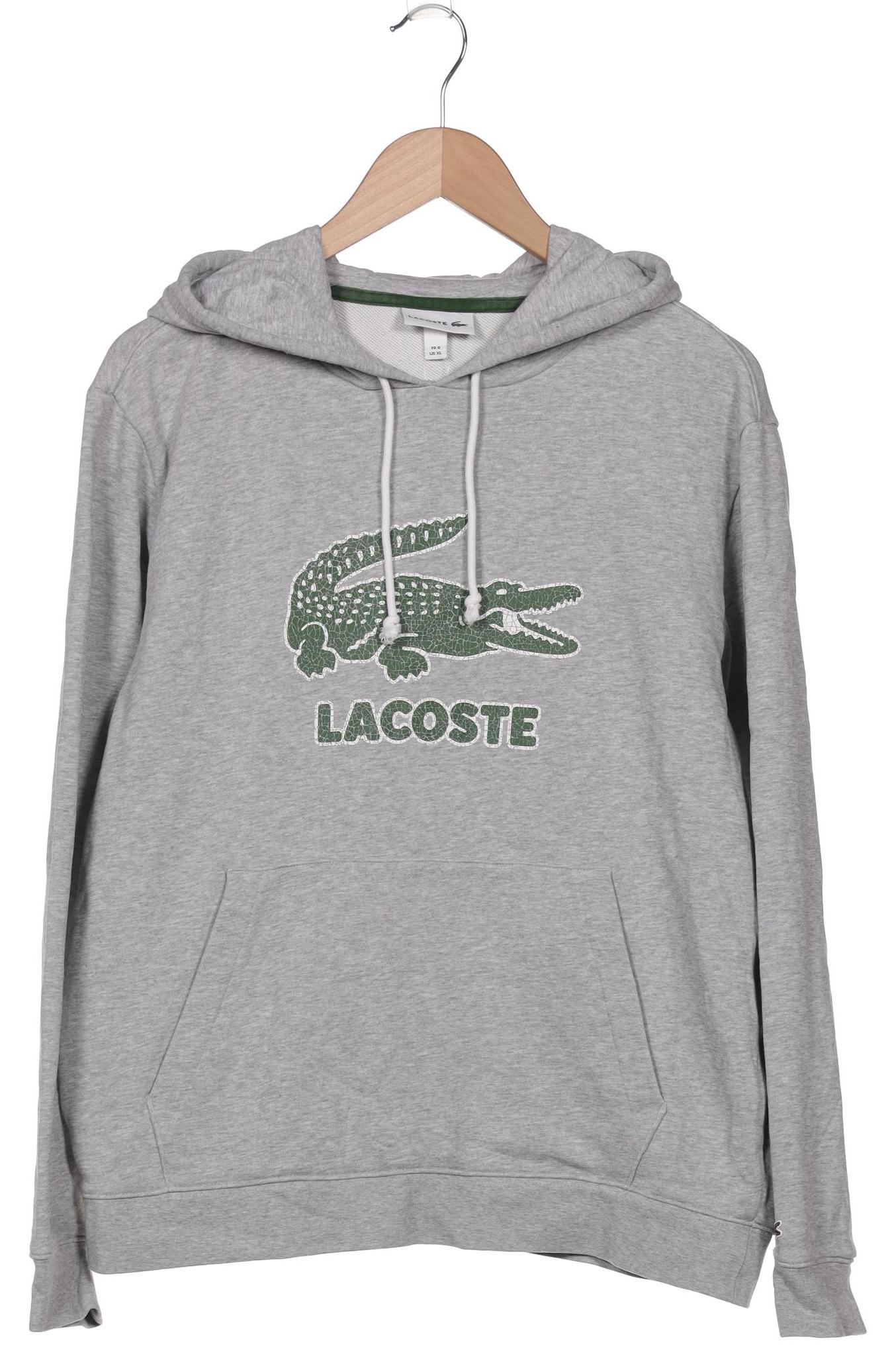 

Lacoste Herren Kapuzenpullover, grau, Gr. 54