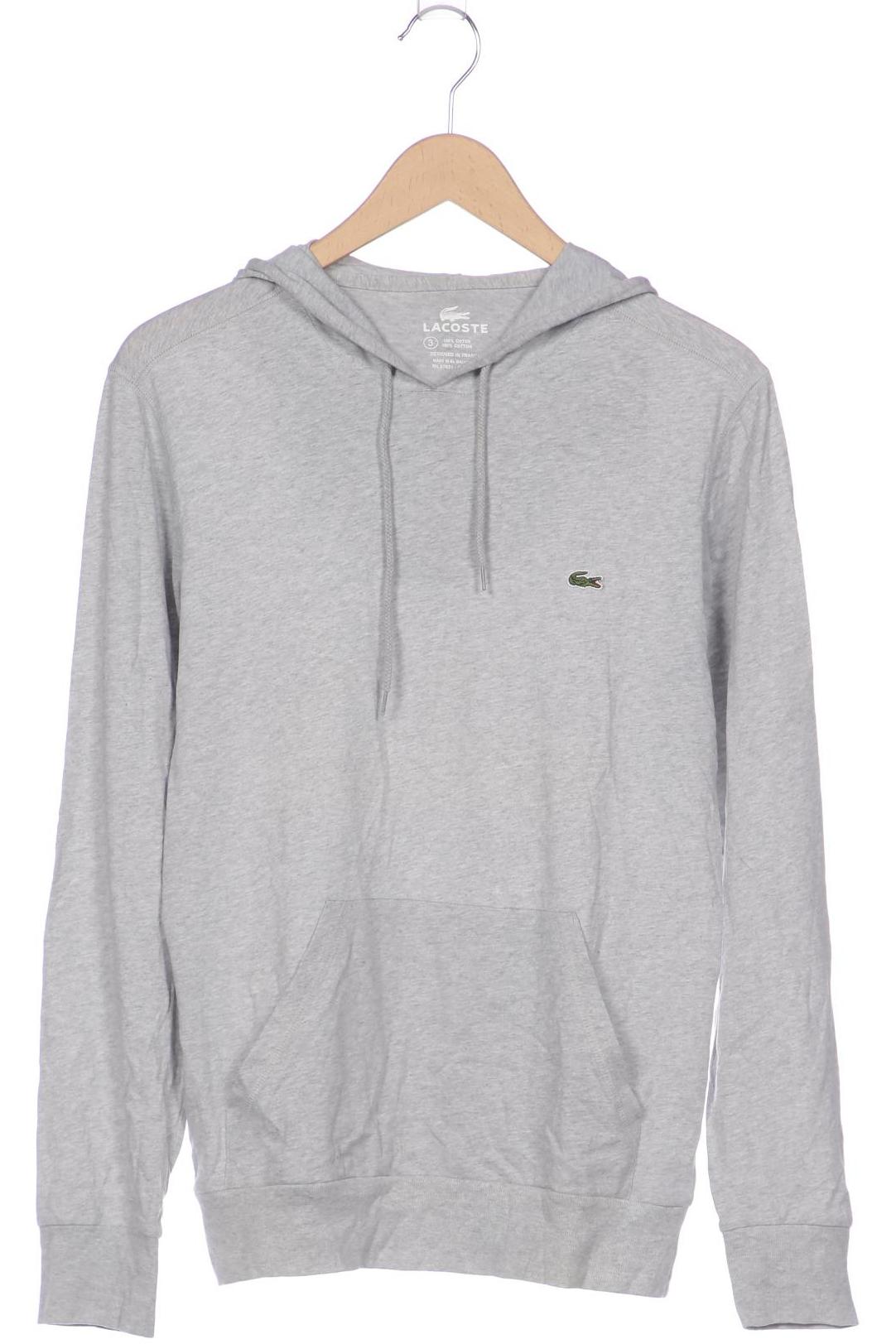

Lacoste Herren Kapuzenpullover, grau, Gr. 46