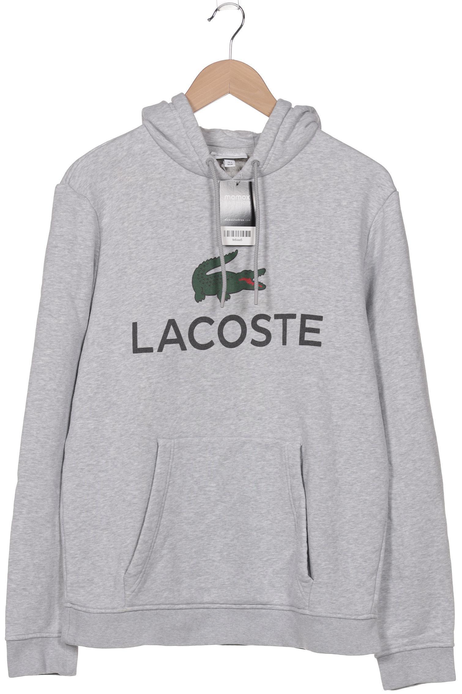 

Lacoste Herren Kapuzenpullover, grau, Gr. 48