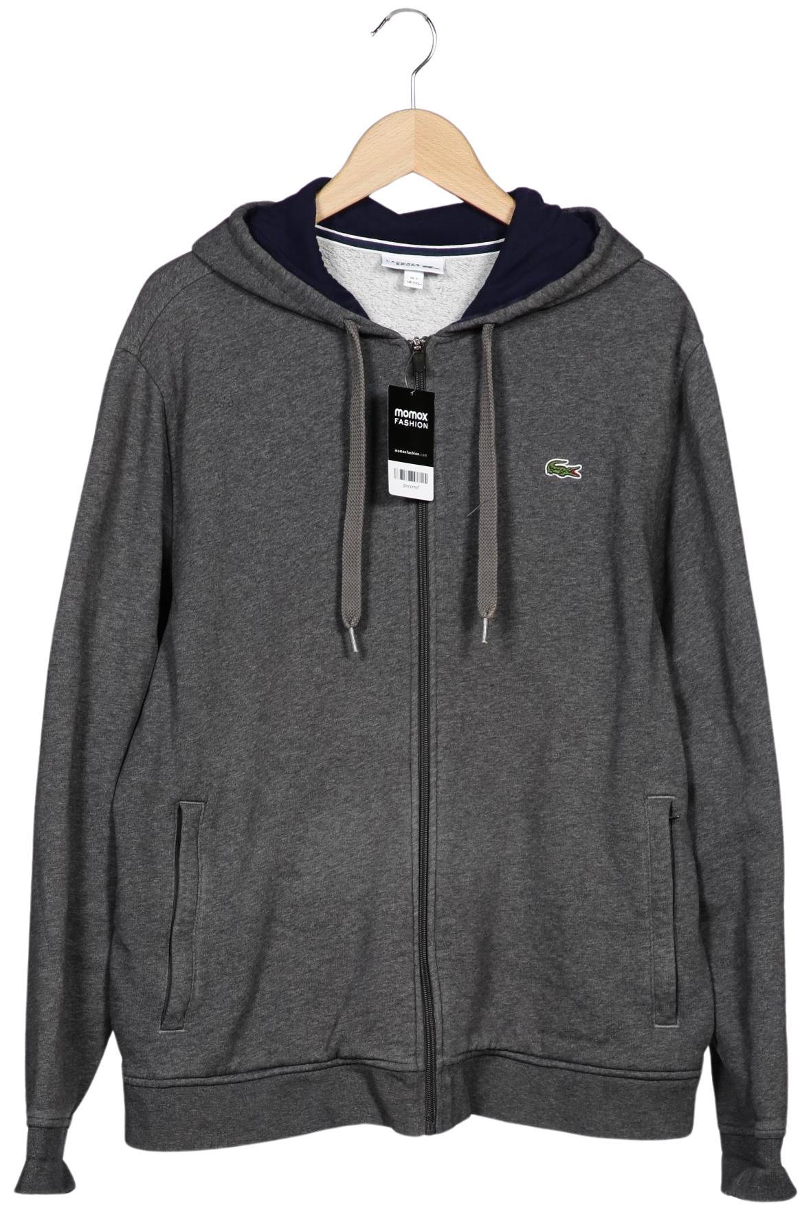 

Lacoste Herren Kapuzenpullover, grau, Gr. 56