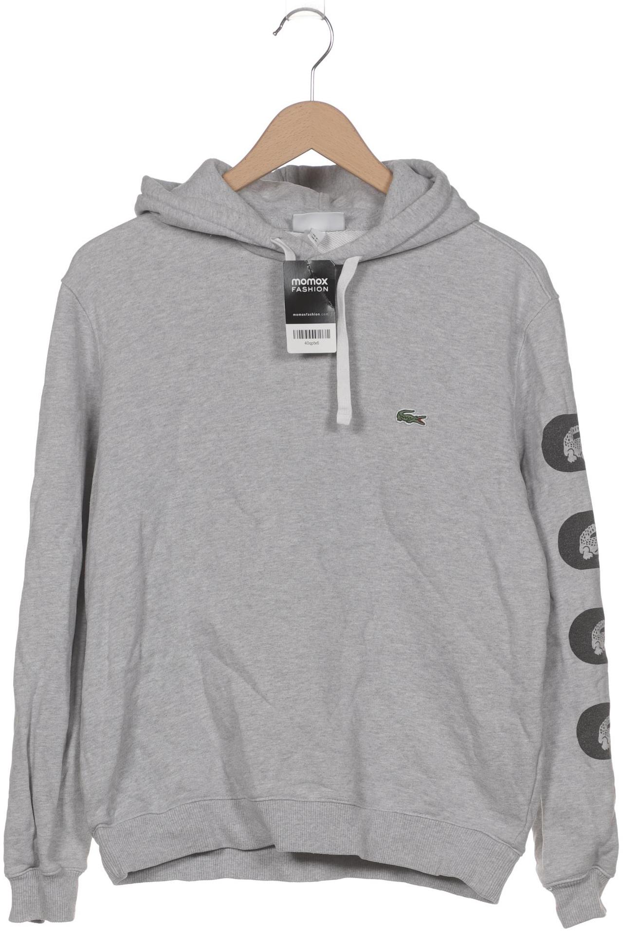

Lacoste Herren Kapuzenpullover, grau, Gr. 48