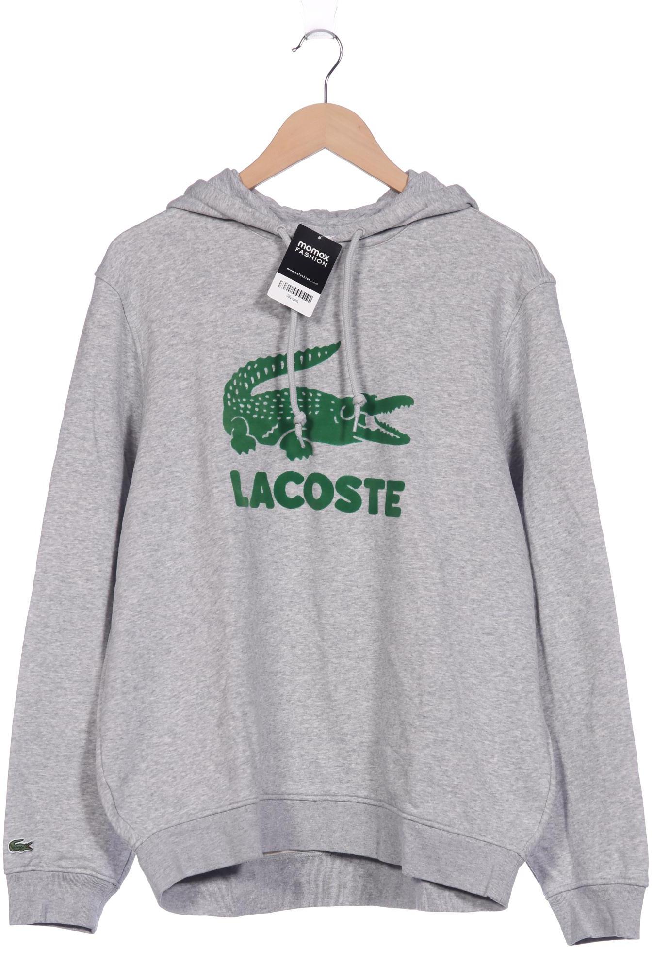 

Lacoste Herren Kapuzenpullover, grau, Gr. 54