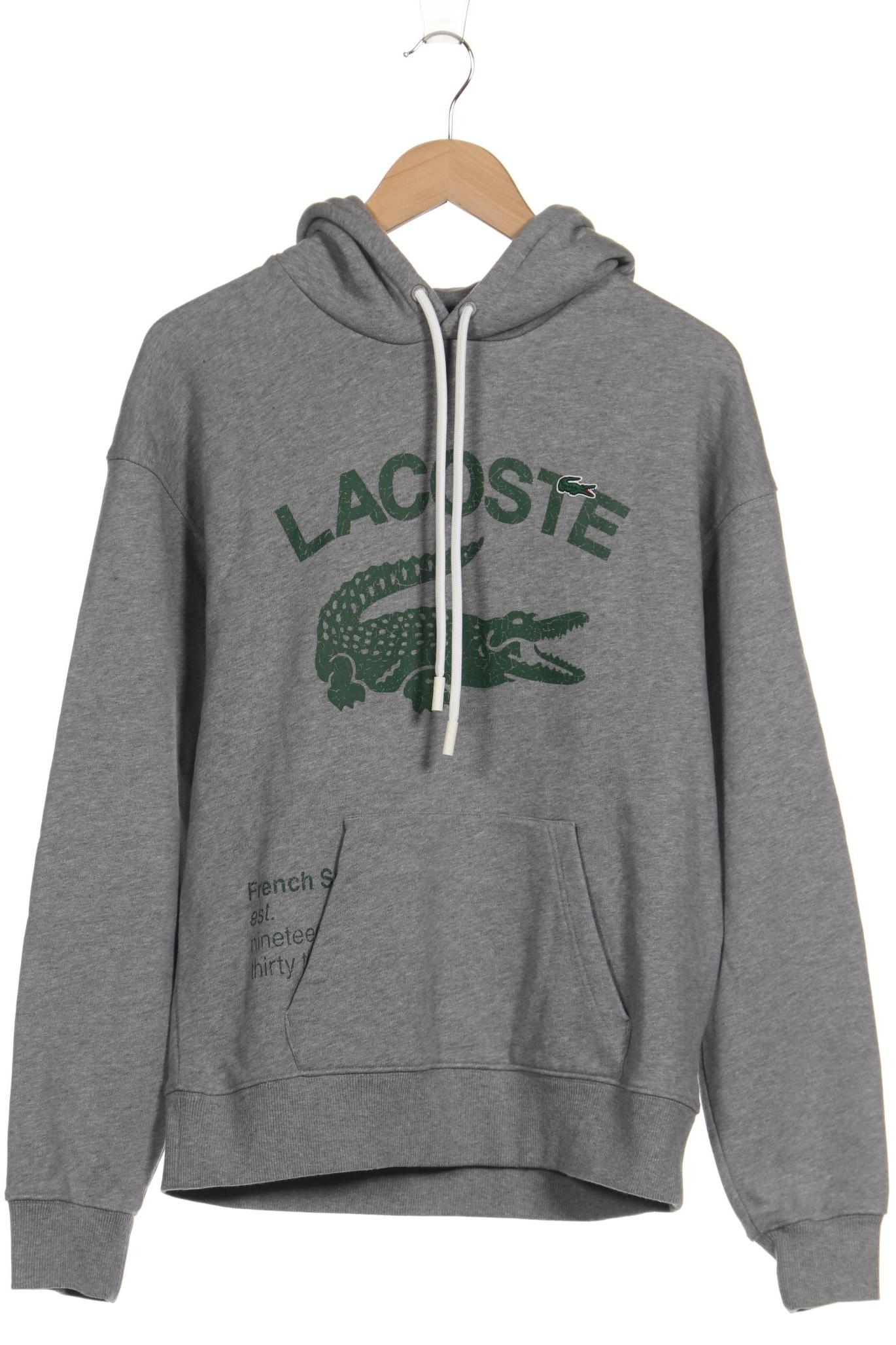 

Lacoste Herren Kapuzenpullover, grau, Gr. 46