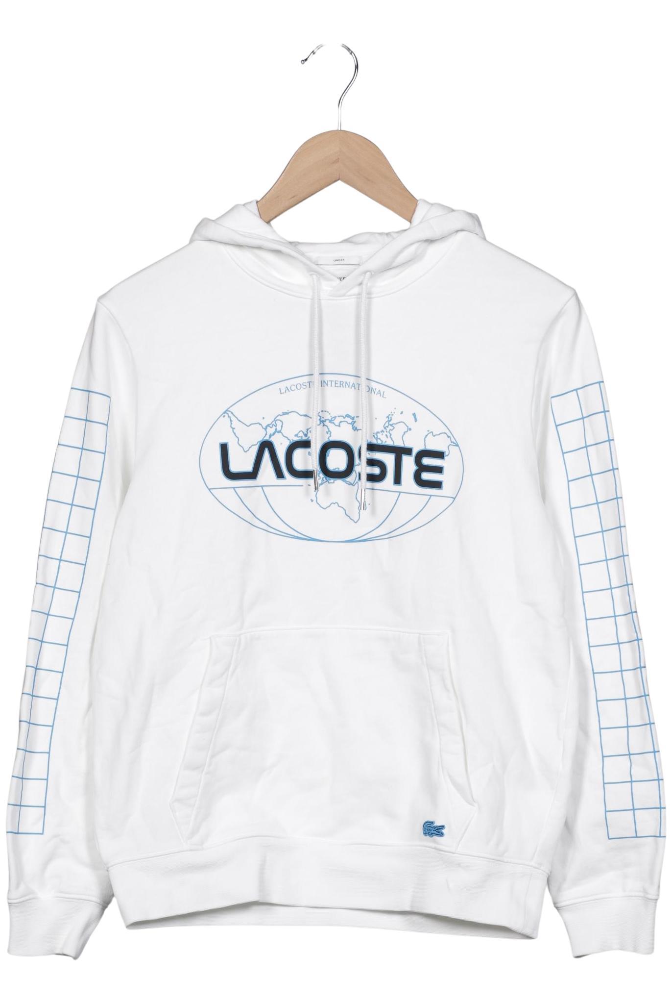

Lacoste Herren Kapuzenpullover, weiß, Gr. 46