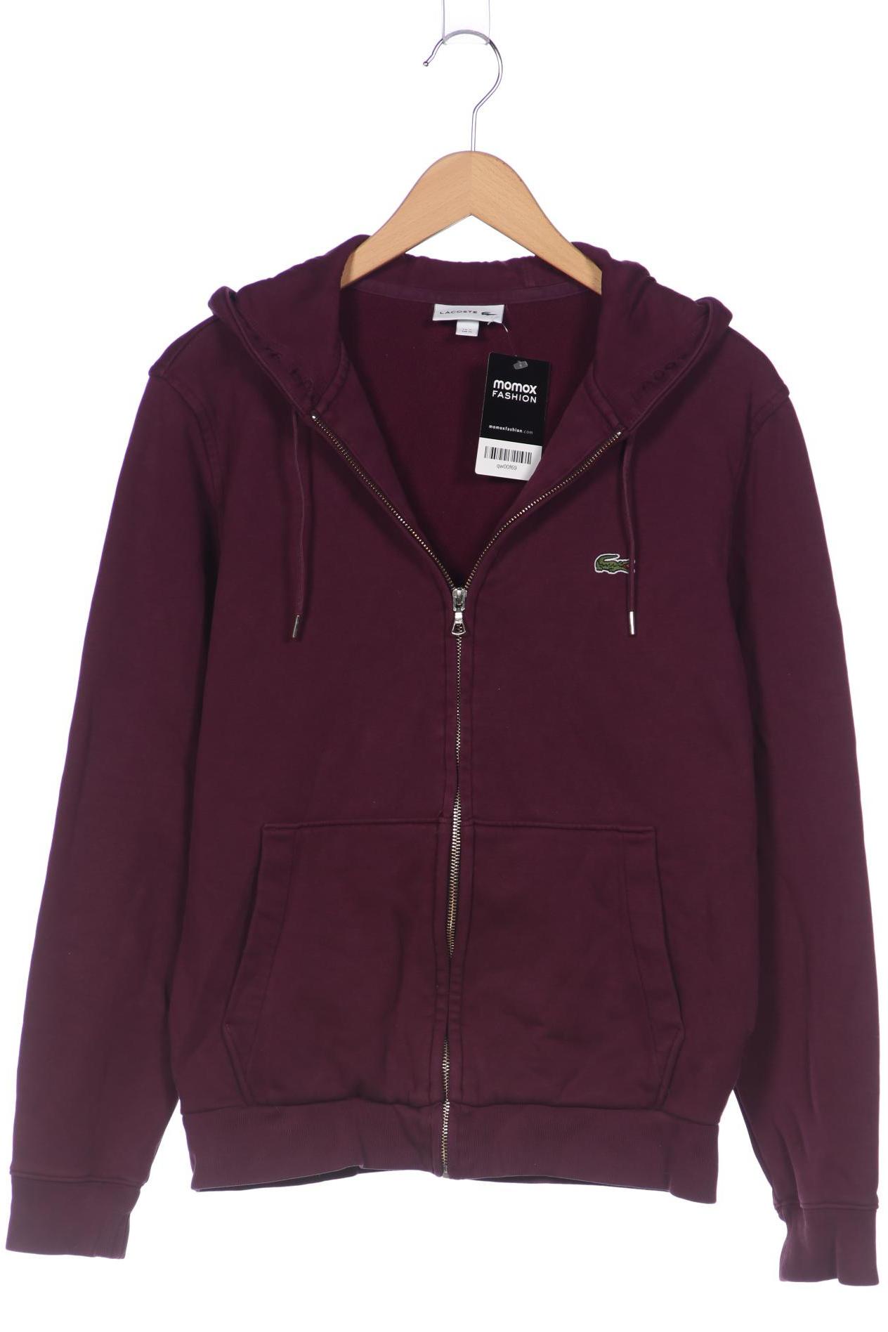 

Lacoste Herren Kapuzenpullover, bordeaux, Gr. 48