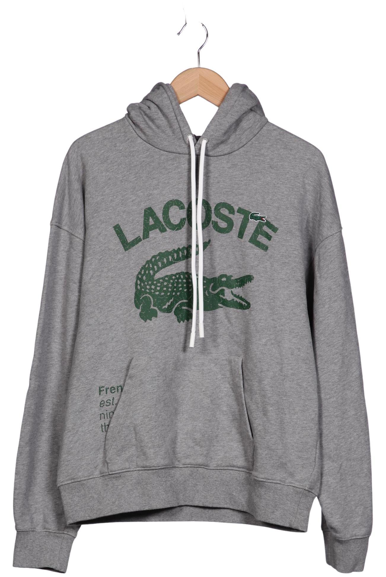 

Lacoste Herren Kapuzenpullover, grau, Gr. 48