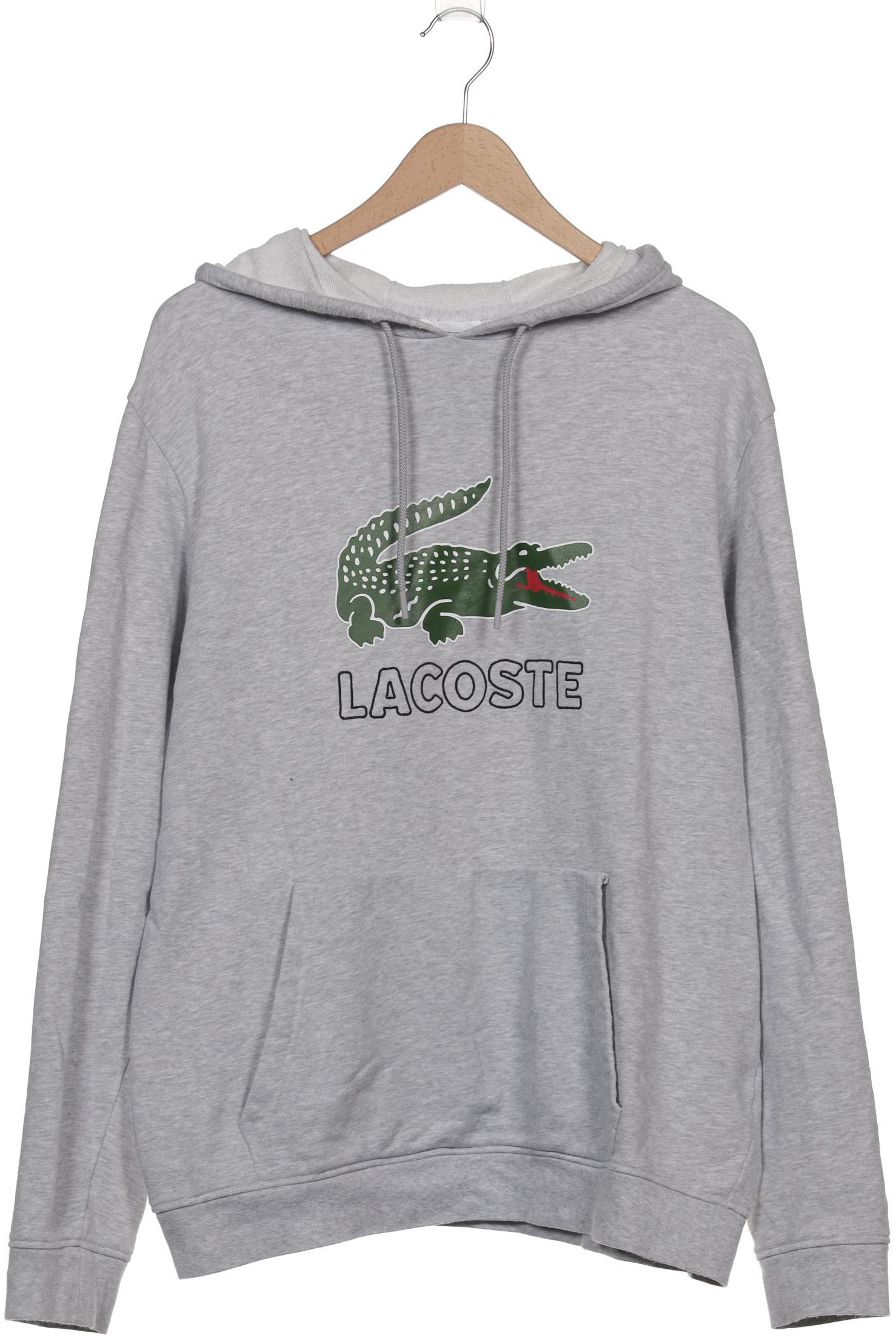 

Lacoste Herren Kapuzenpullover, grau, Gr. 56
