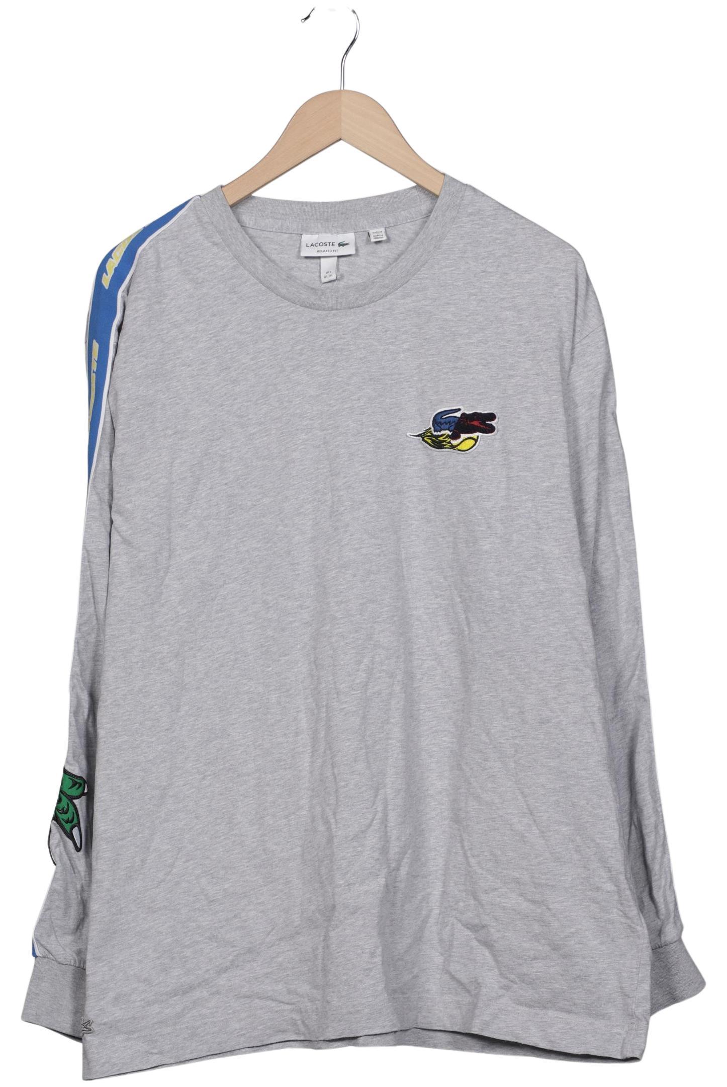 

Lacoste Herren Langarmshirt, grau, Gr. 58