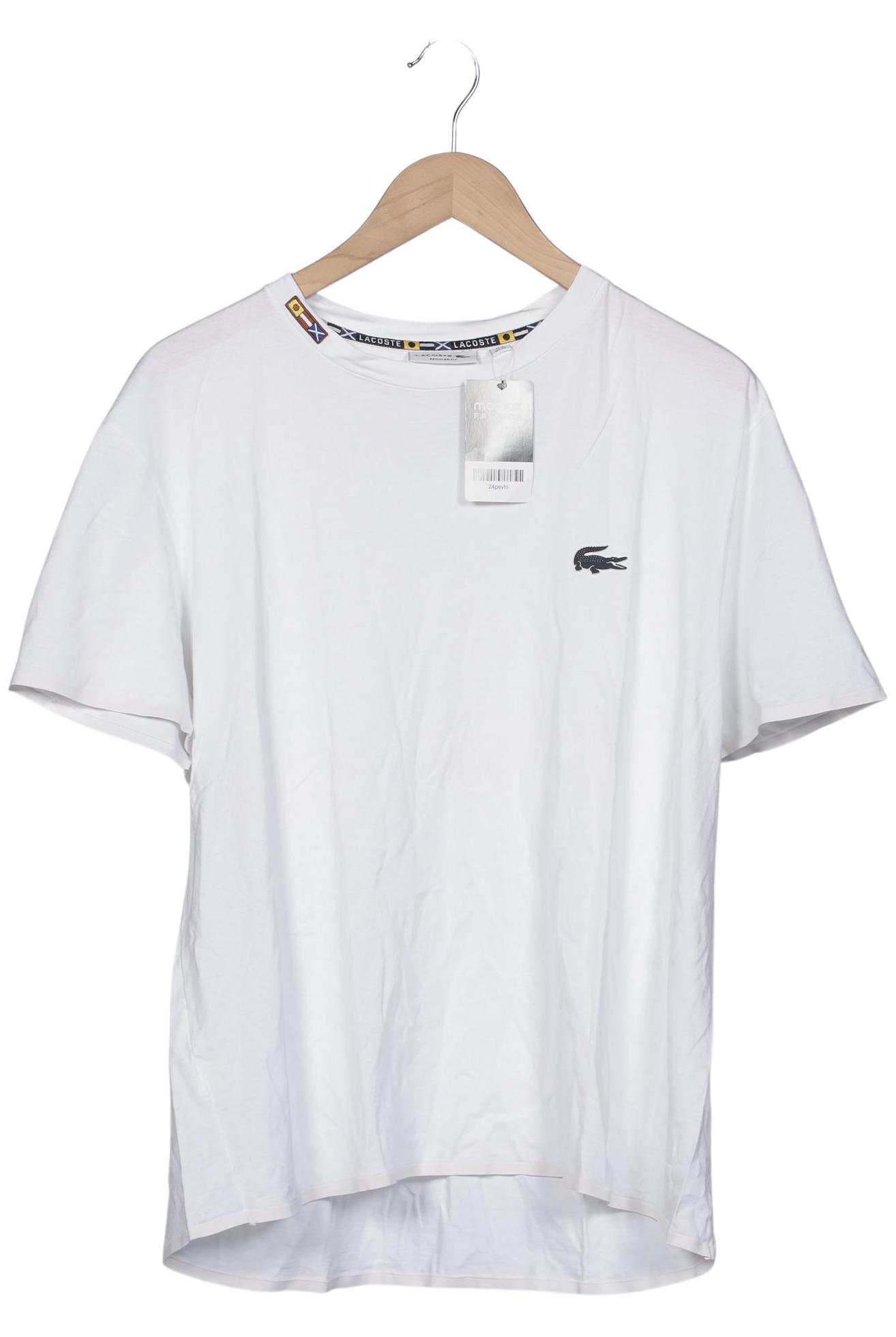 

Lacoste Herren Langarmshirt, weiß, Gr. 54