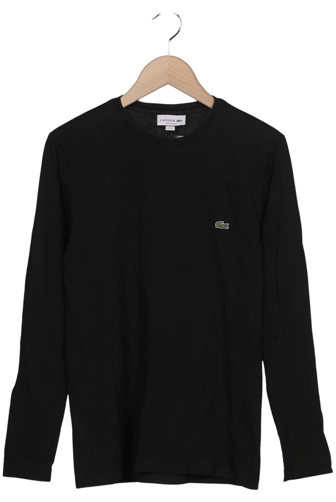 

Lacoste Herren Langarmshirt, schwarz, Gr. 44