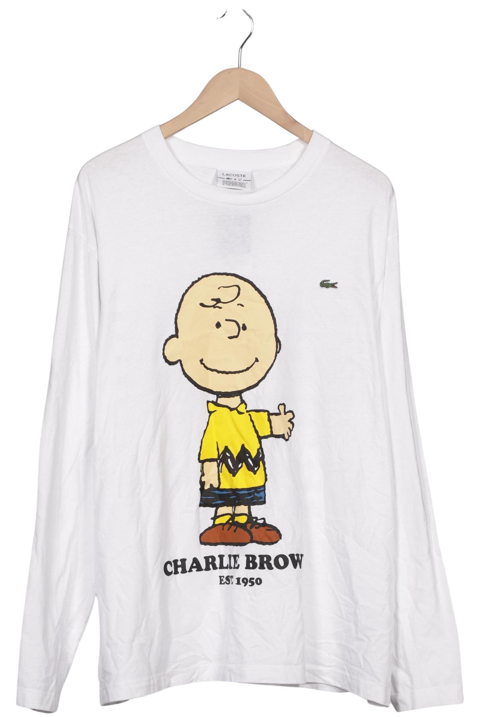 

Lacoste Herren Langarmshirt, weiß, Gr. 58