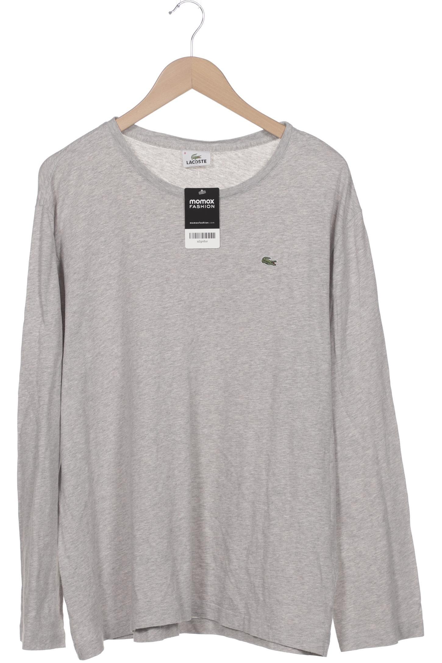 

Lacoste Herren Langarmshirt, grau, Gr. 58