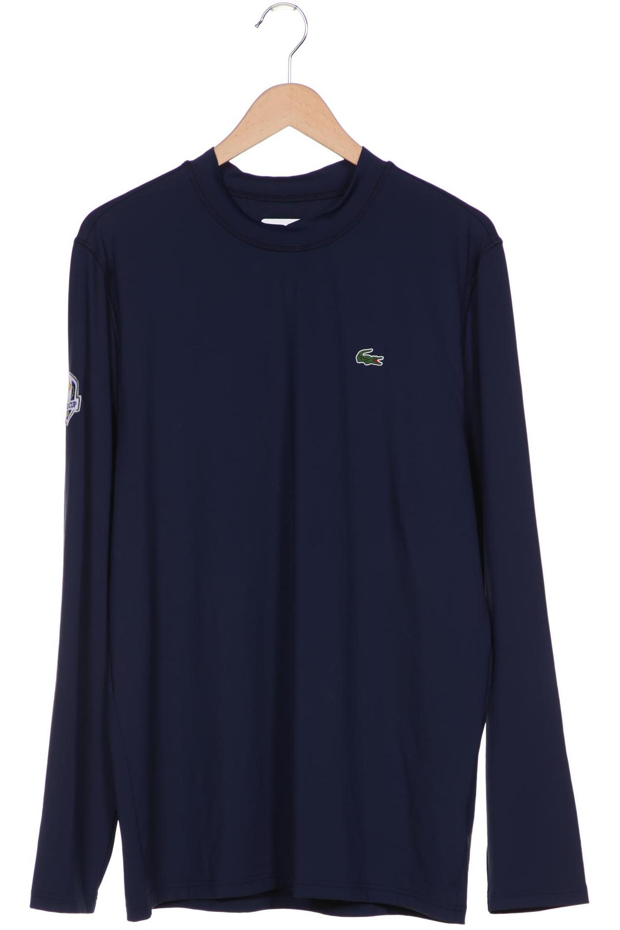 

Lacoste Herren Langarmshirt, blau, Gr. 60
