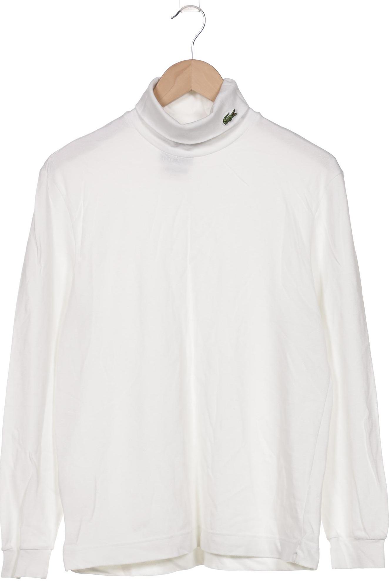 

Lacoste Herren Langarmshirt, weiß, Gr. 48