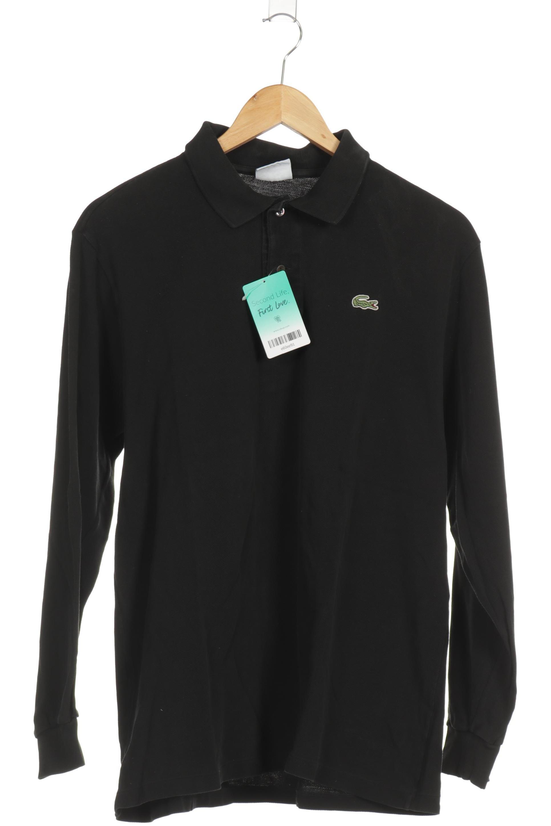 

Lacoste Herren Langarmshirt, schwarz, Gr.