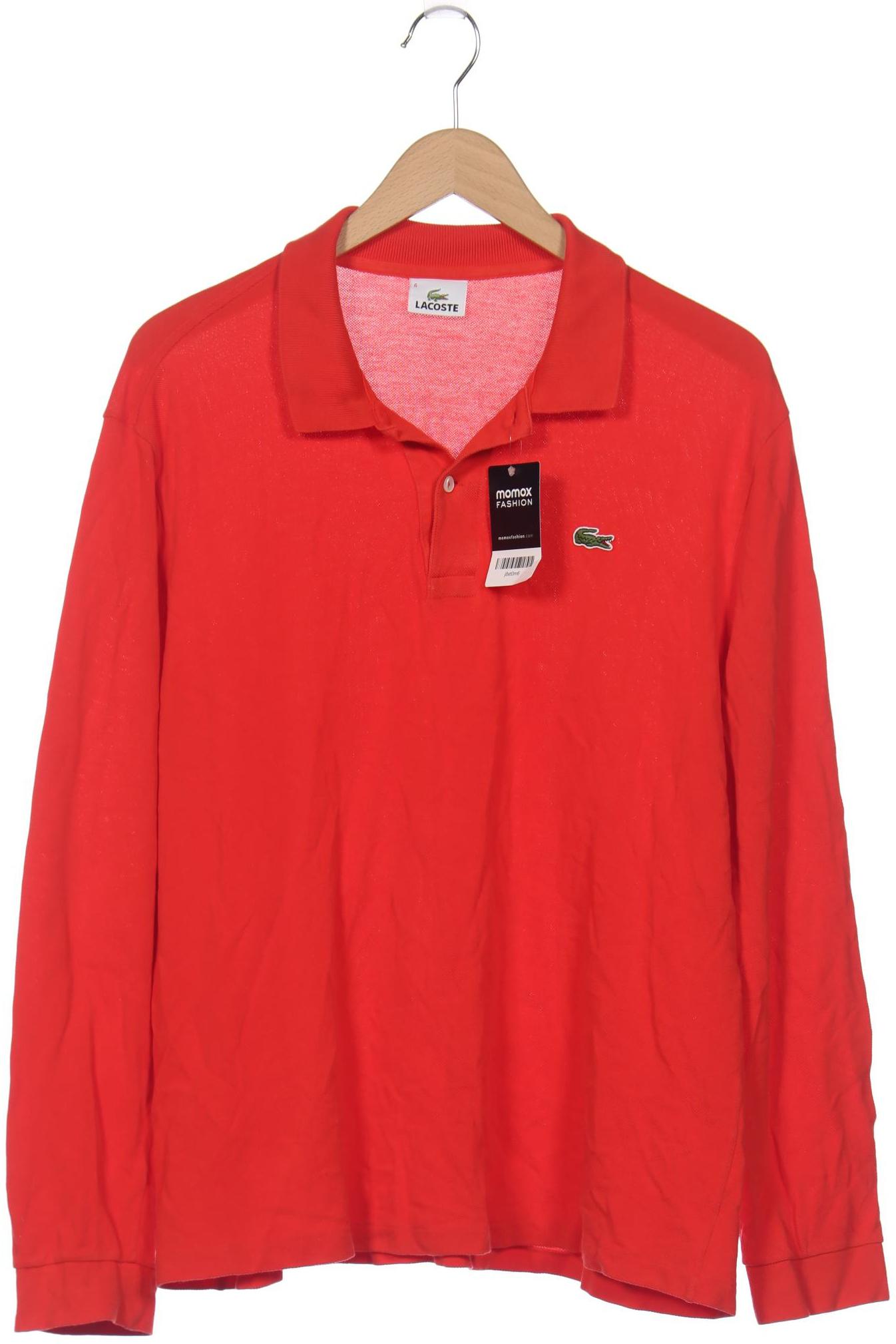 

Lacoste Herren Langarmshirt, rot, Gr. 54