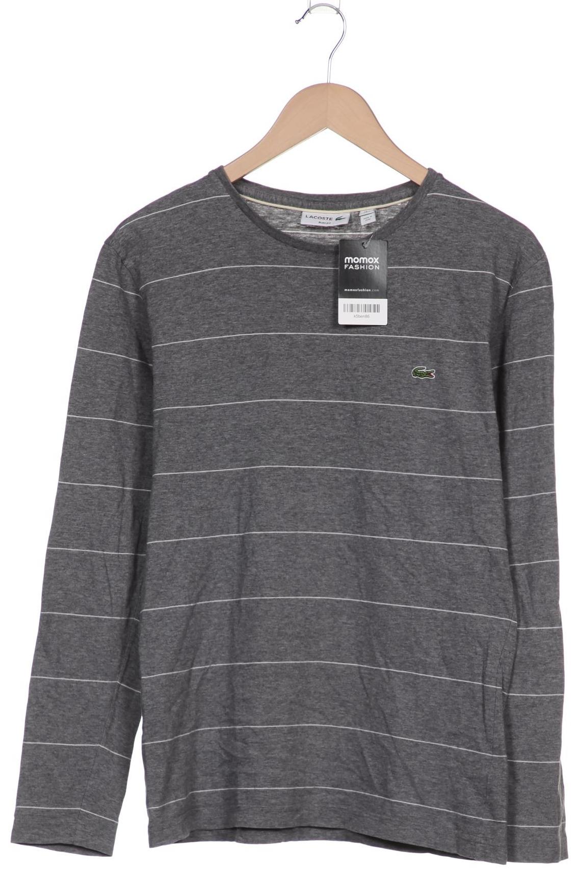 

Lacoste Herren Langarmshirt, grau, Gr. 48