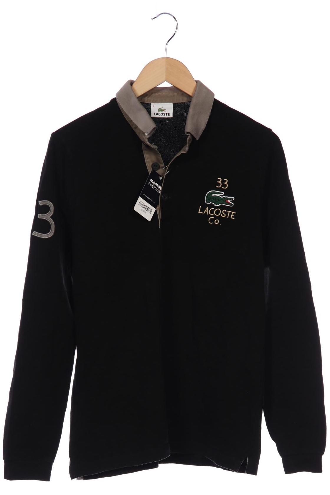 

Lacoste Herren Langarmshirt, schwarz, Gr. 48