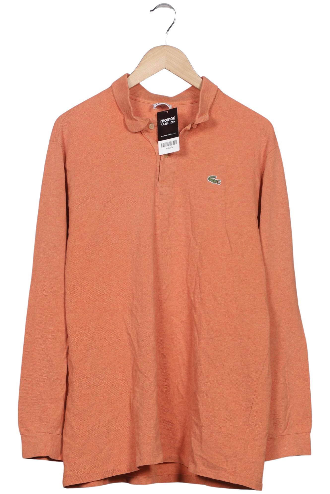

Lacoste Herren Langarmshirt, orange, Gr. 56