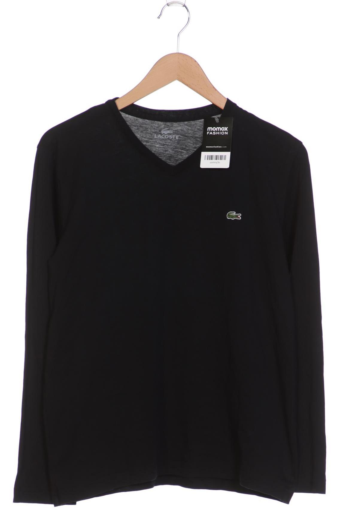 

Lacoste Herren Langarmshirt, schwarz, Gr. 46