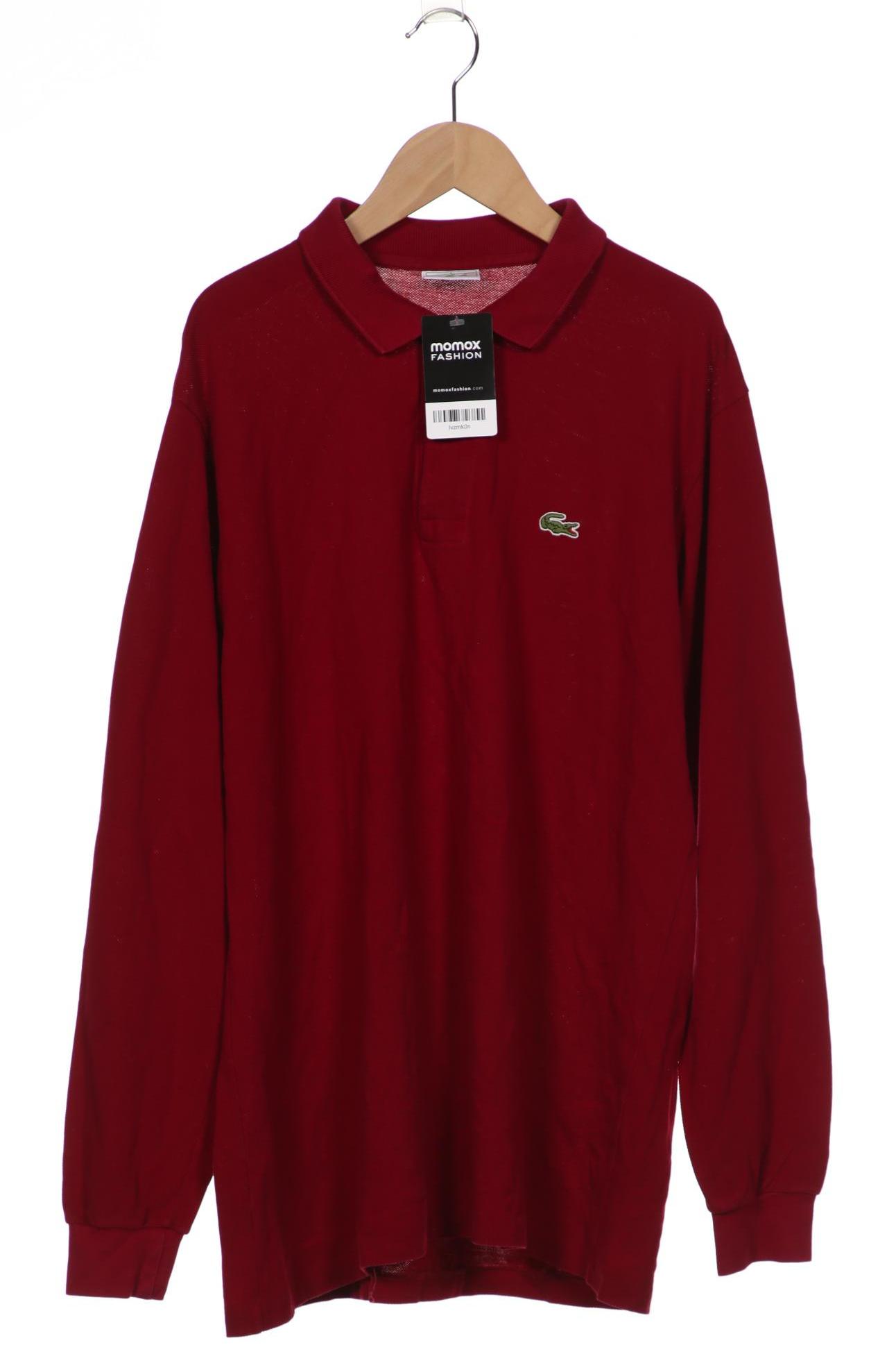 

Lacoste Herren Langarmshirt, bordeaux, Gr. 52