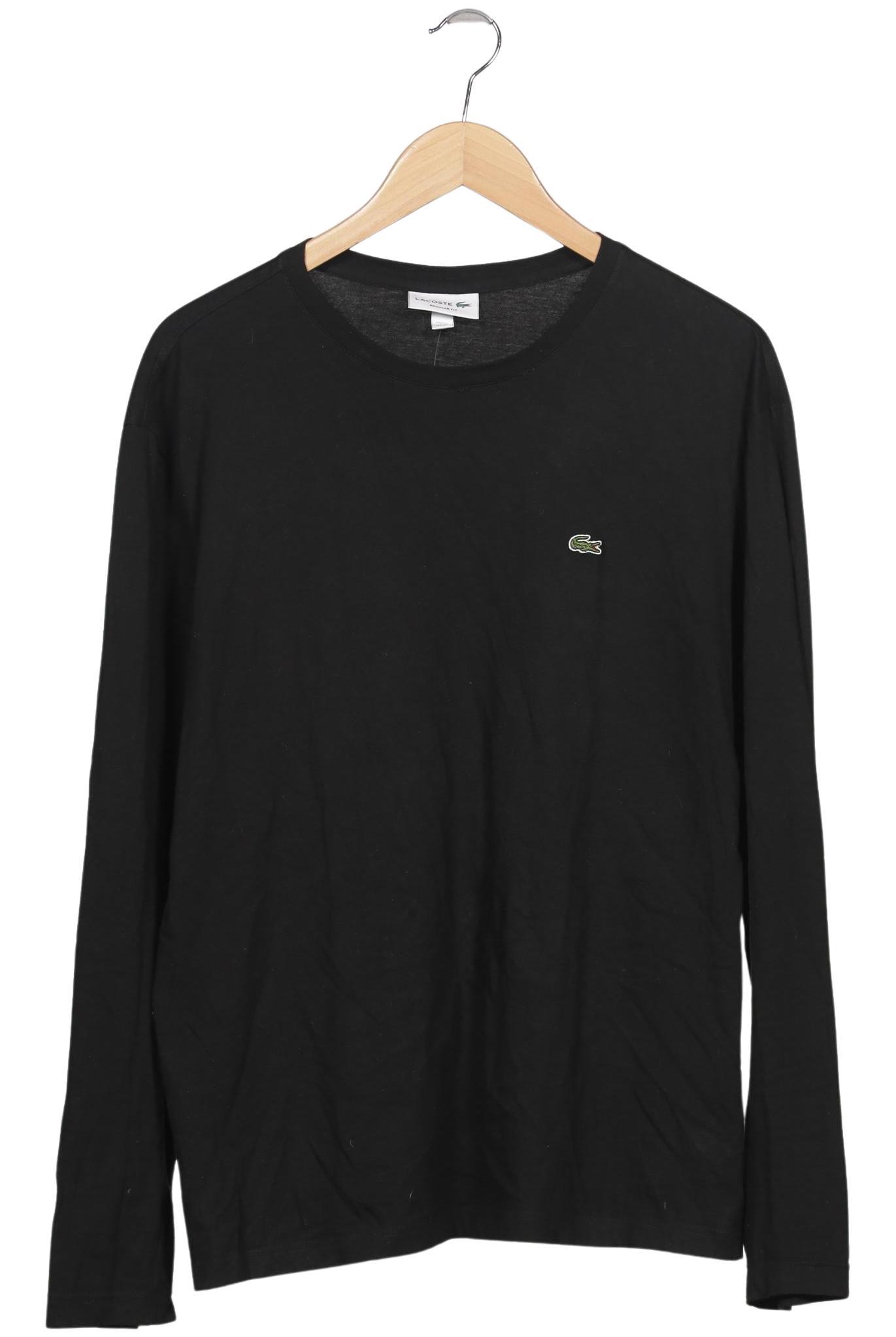 Thumbnail - Lacoste Herren Langarmshirt, schwarz, Gr. 54