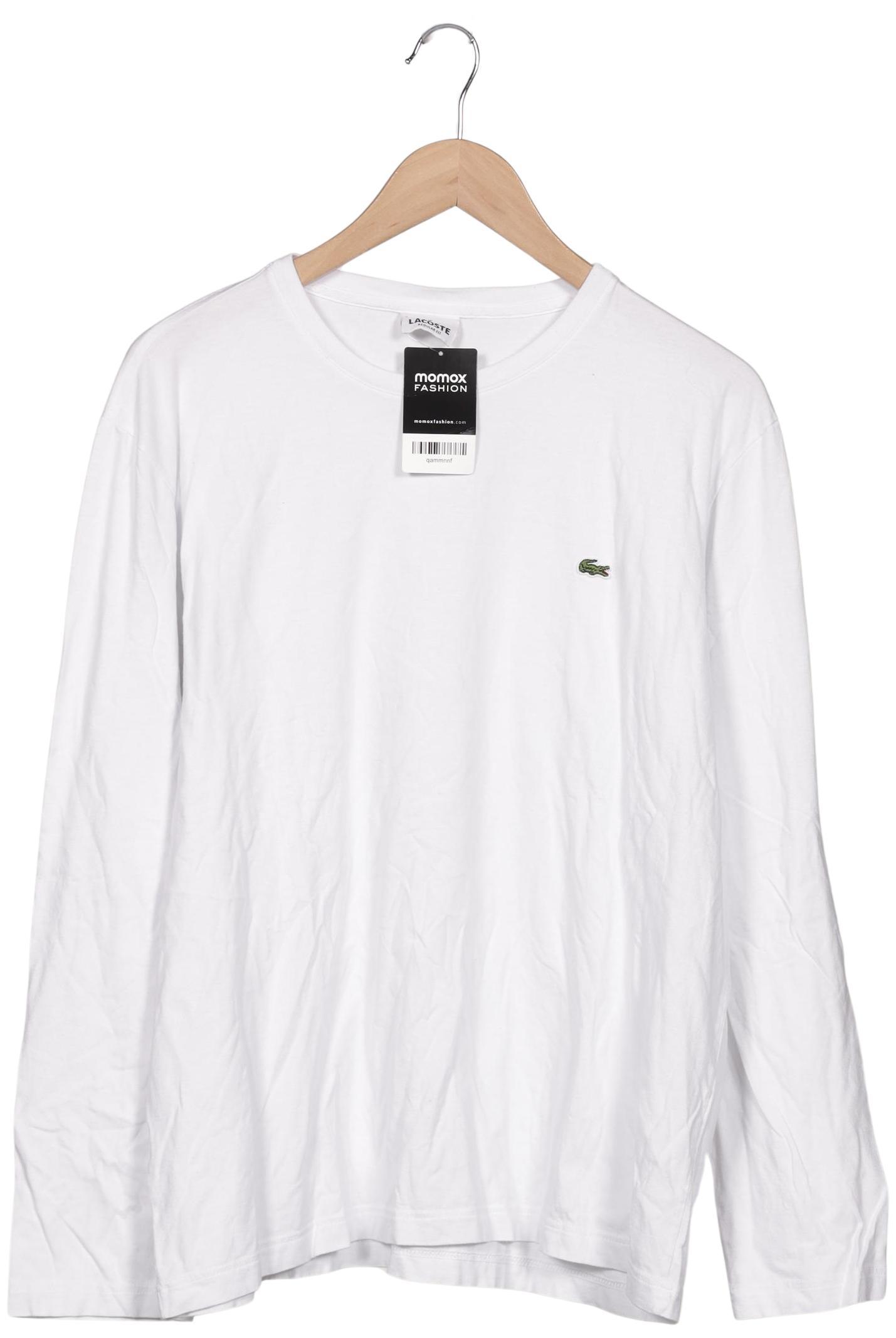 

Lacoste Herren Langarmshirt, weiß, Gr. 56