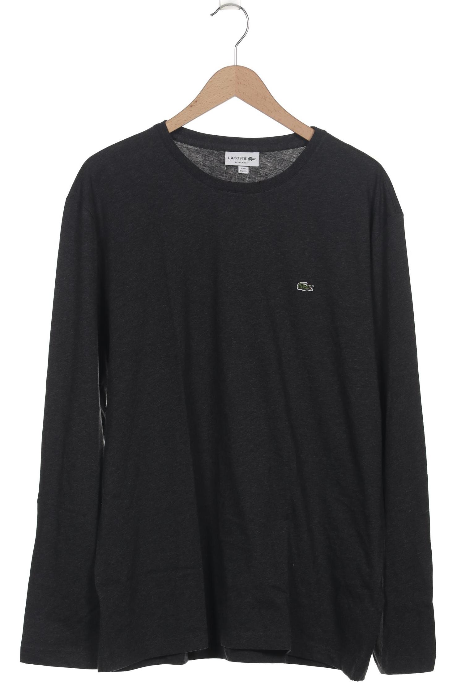 

Lacoste Herren Langarmshirt, grau, Gr. 58