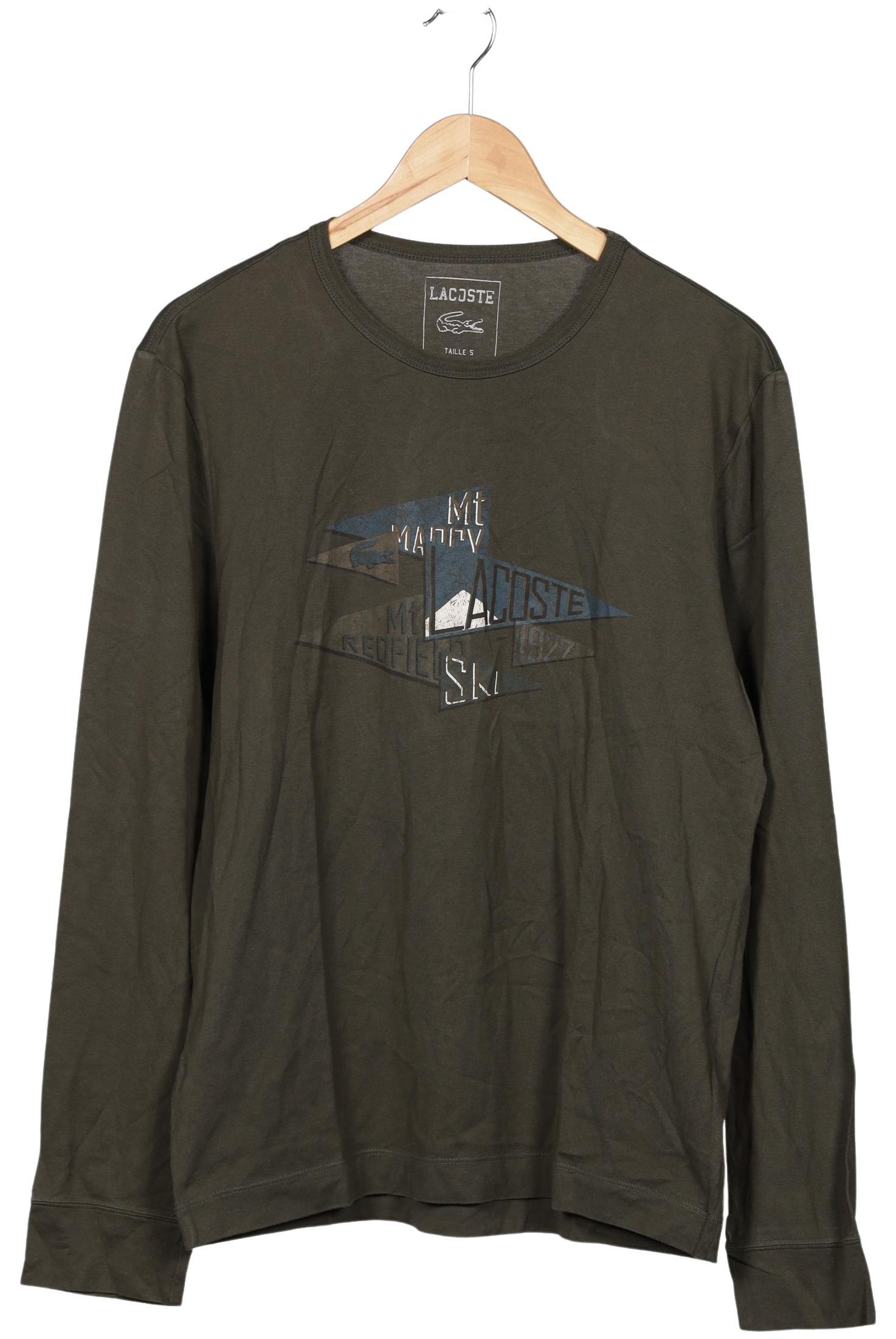 

Lacoste Herren Langarmshirt, grün, Gr. 52